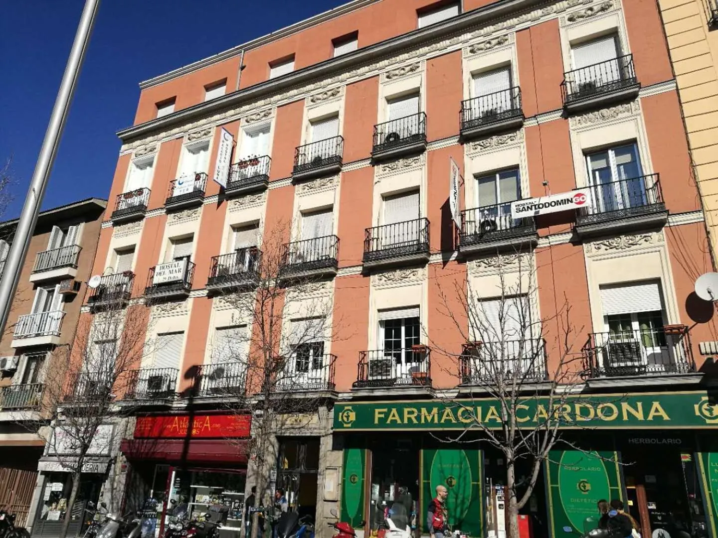 Property building in Hostal Palacio Luna