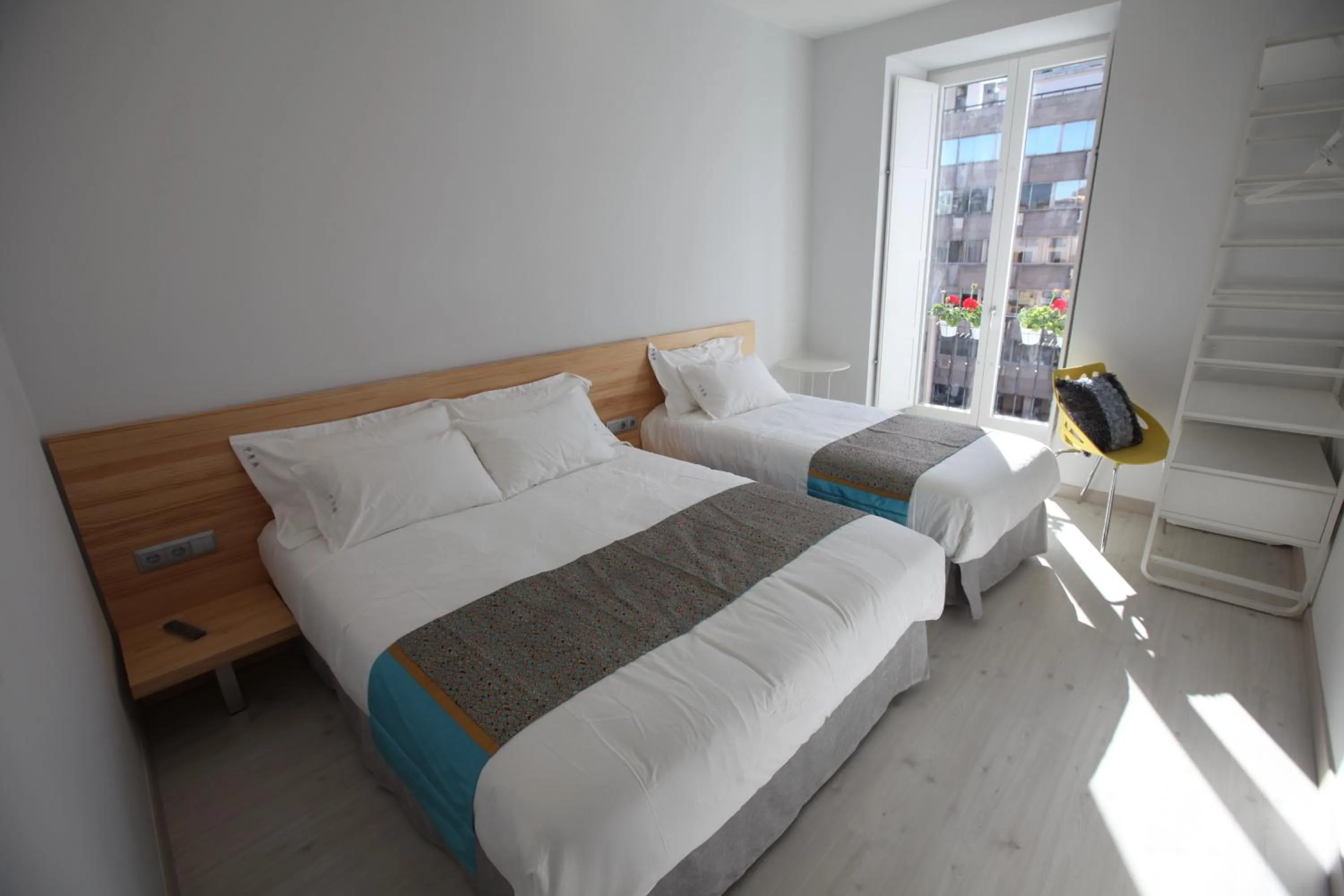 Bed in Hostal Palacio Luna