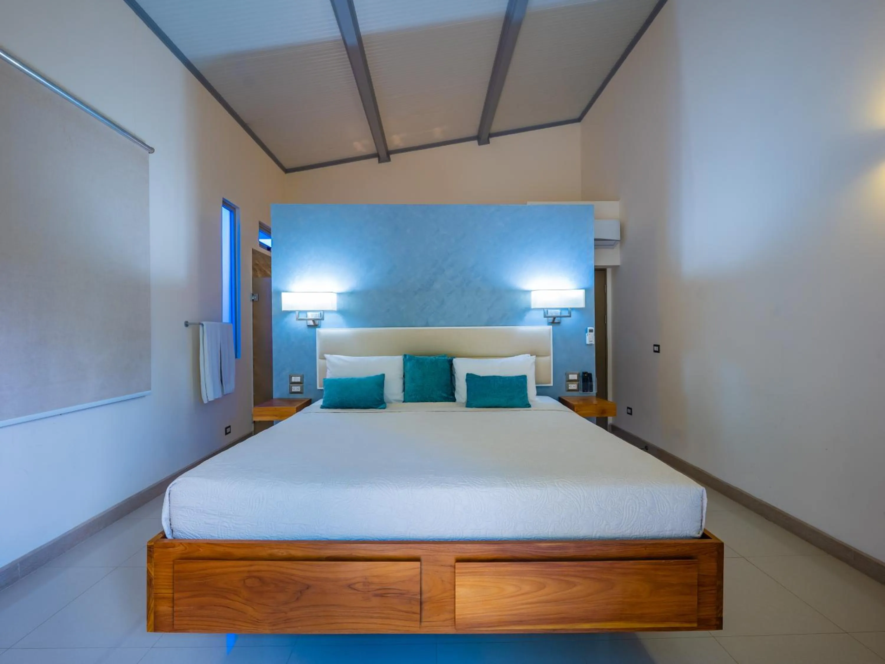 Bed in Hotel La Mariposa