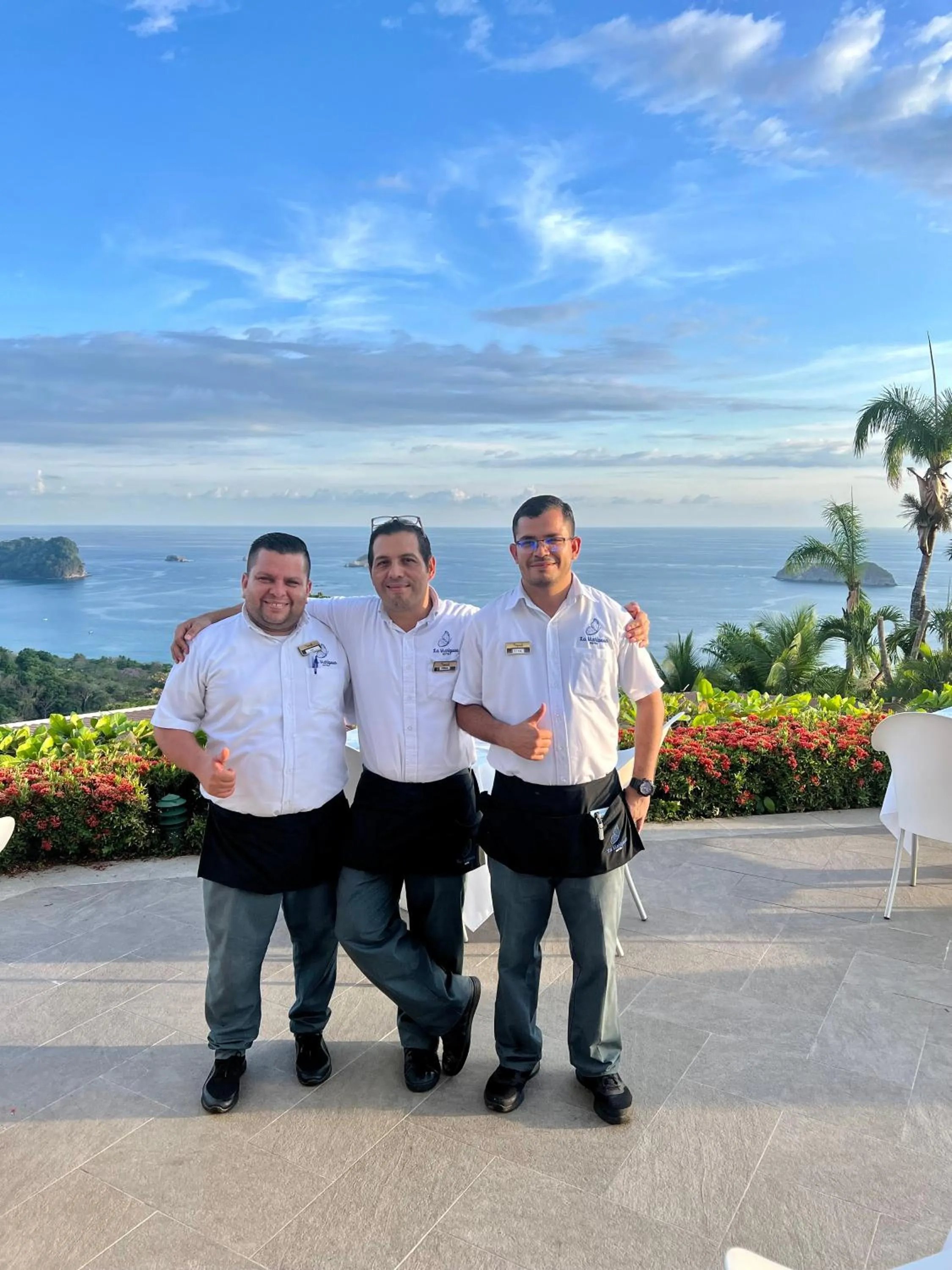 Staff in Hotel La Mariposa