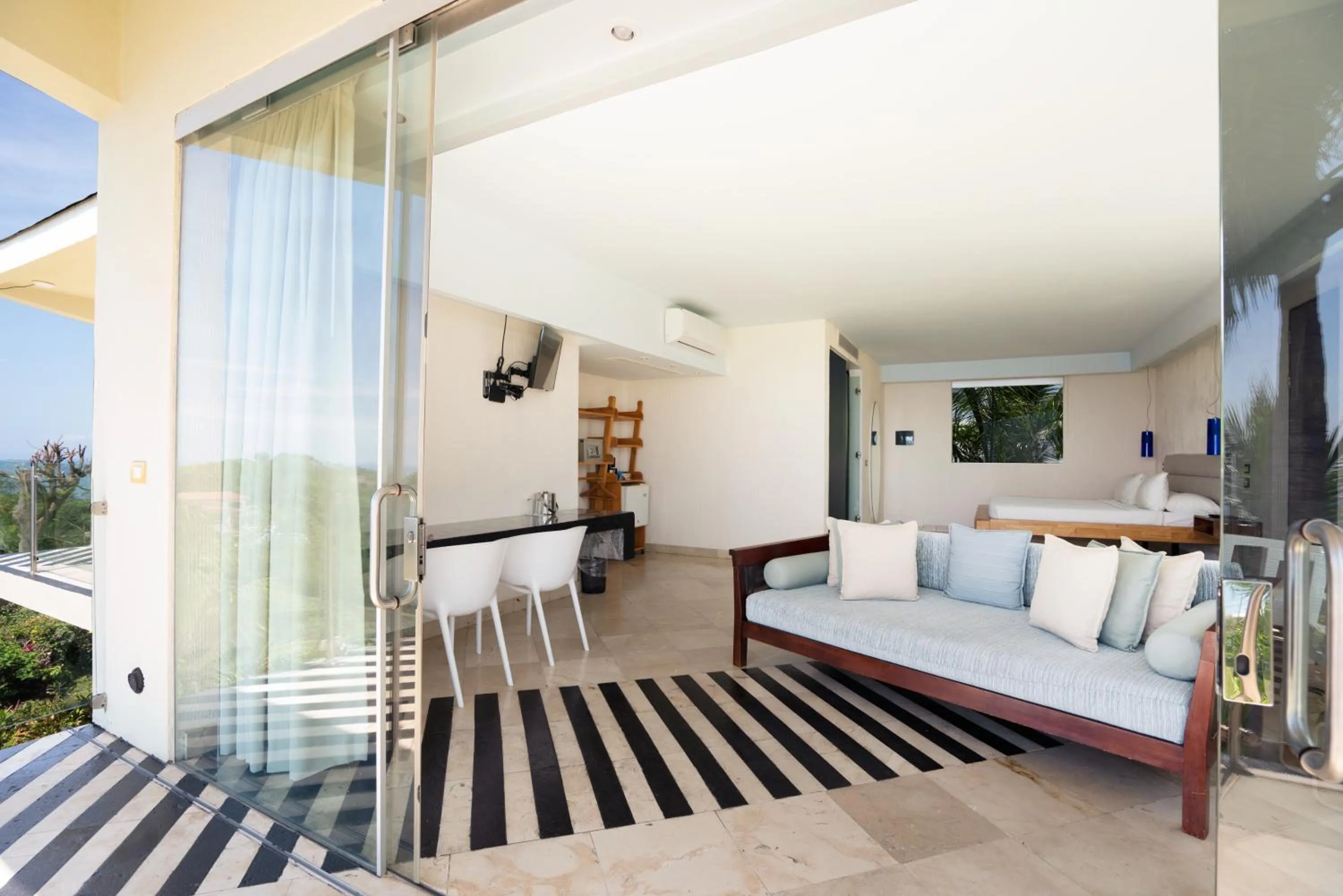 Bed in Hotel La Mariposa