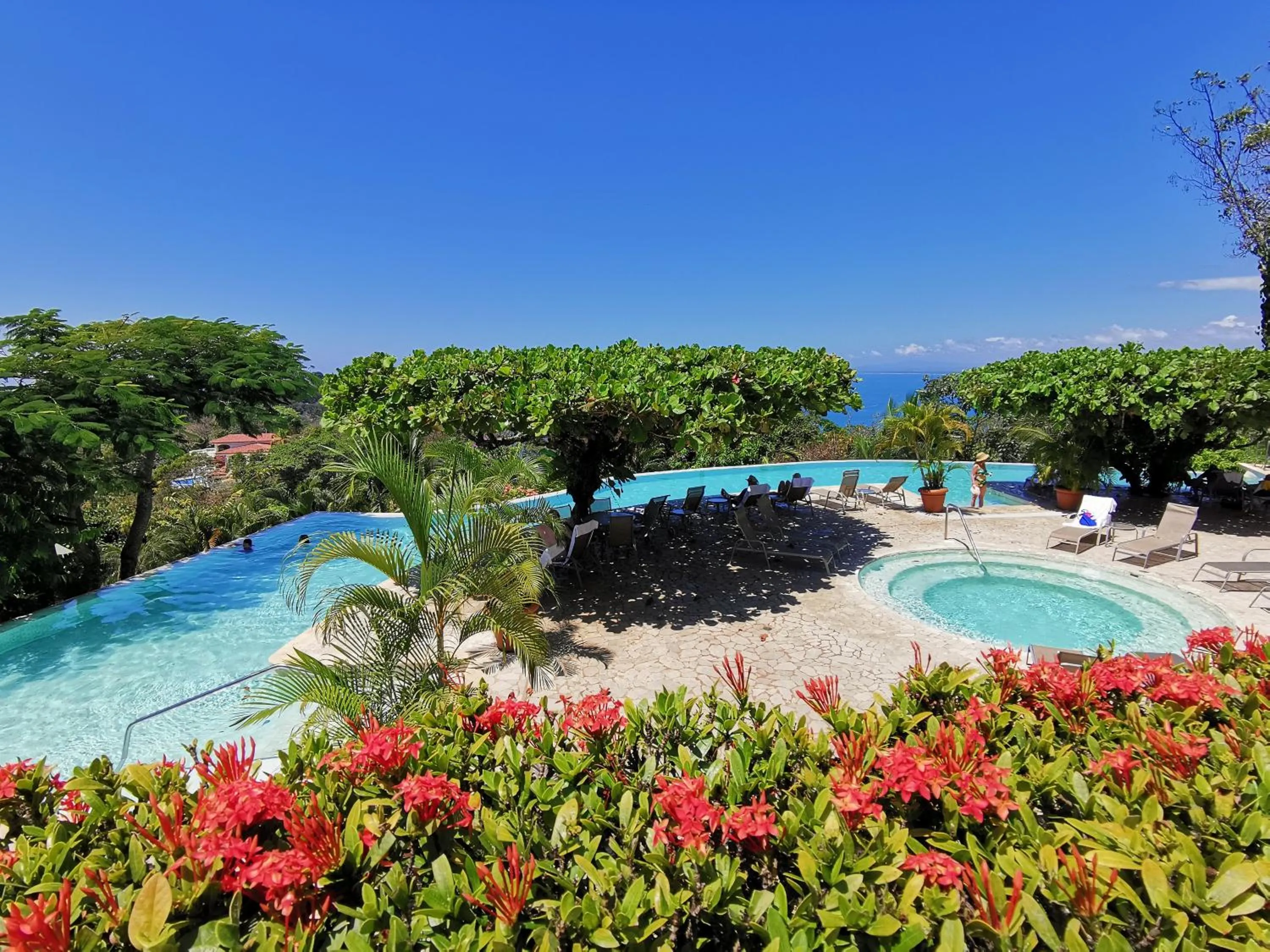 Off site in Hotel La Mariposa