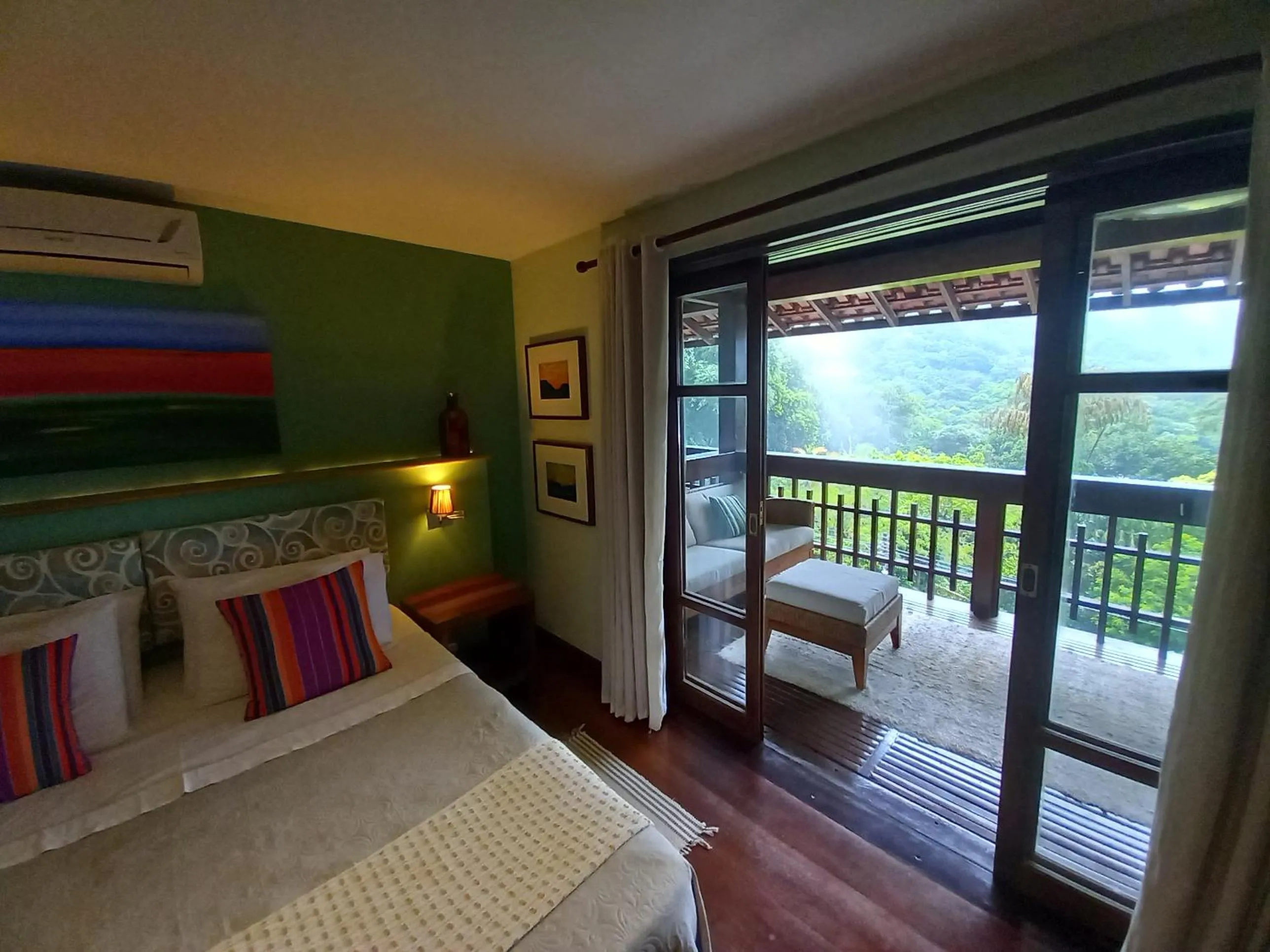 Bed in Casa Verde Río