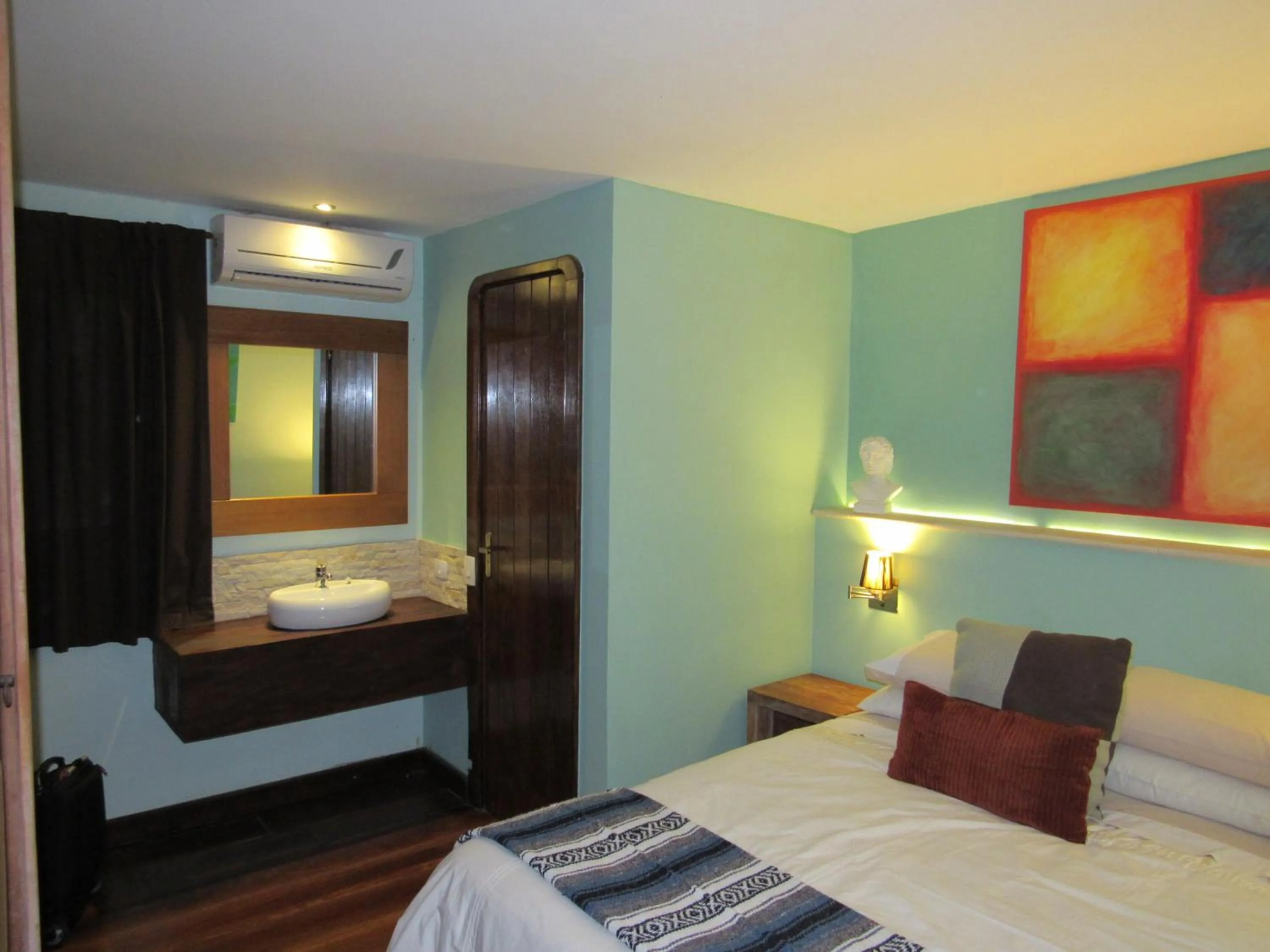 Bedroom, Bed in Casa Verde Río