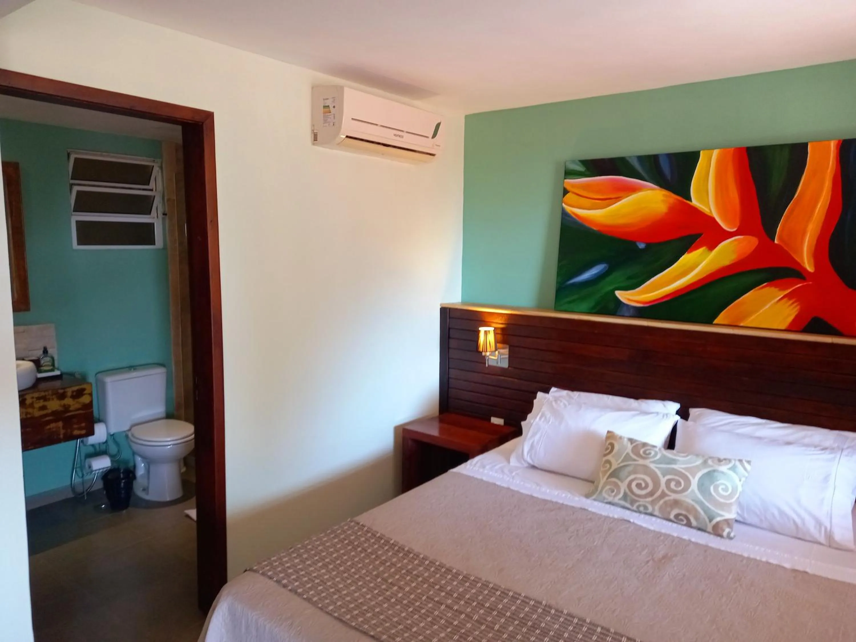 Bed in Casa Verde Río