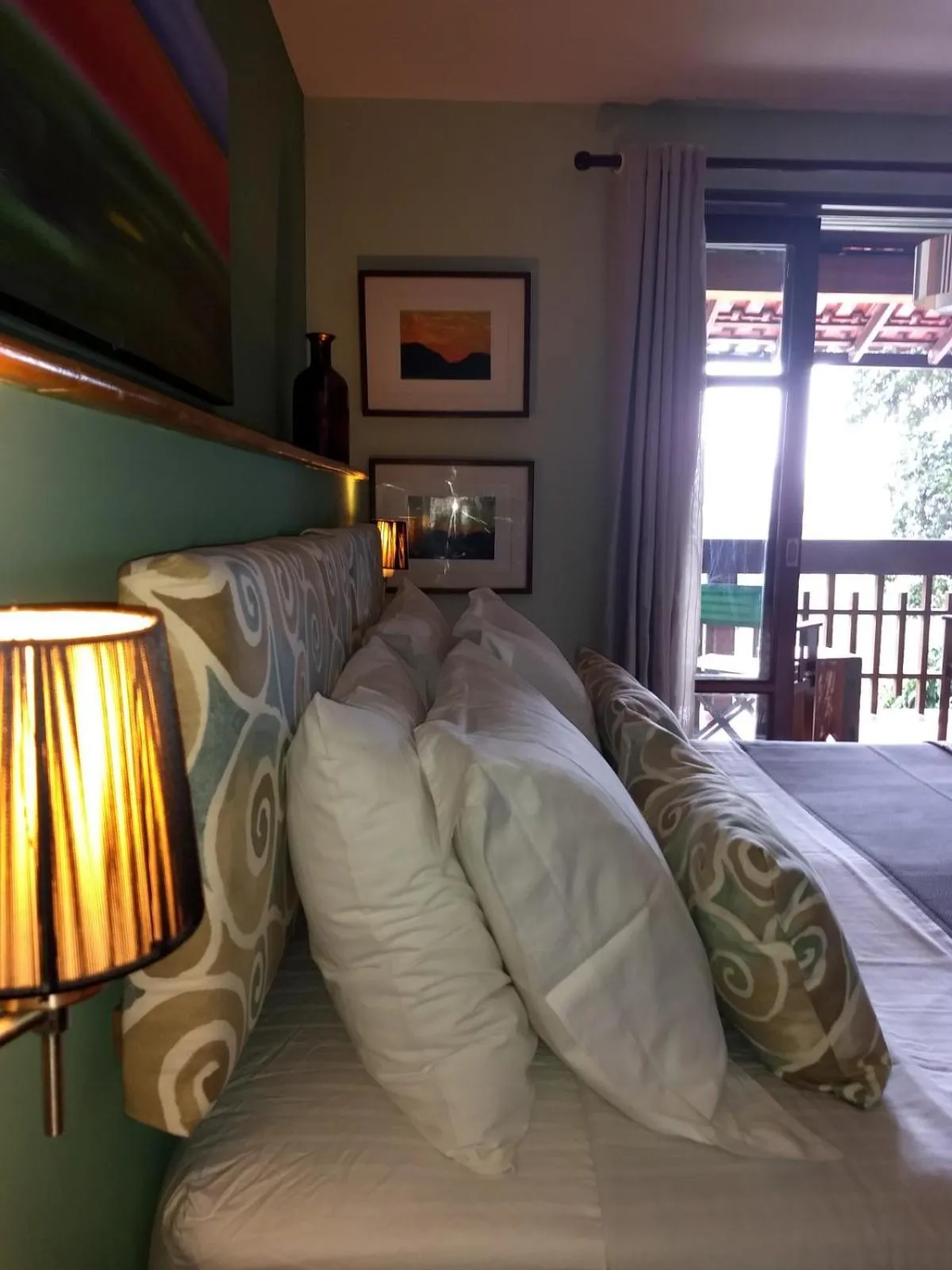 Bed in Casa Verde Río