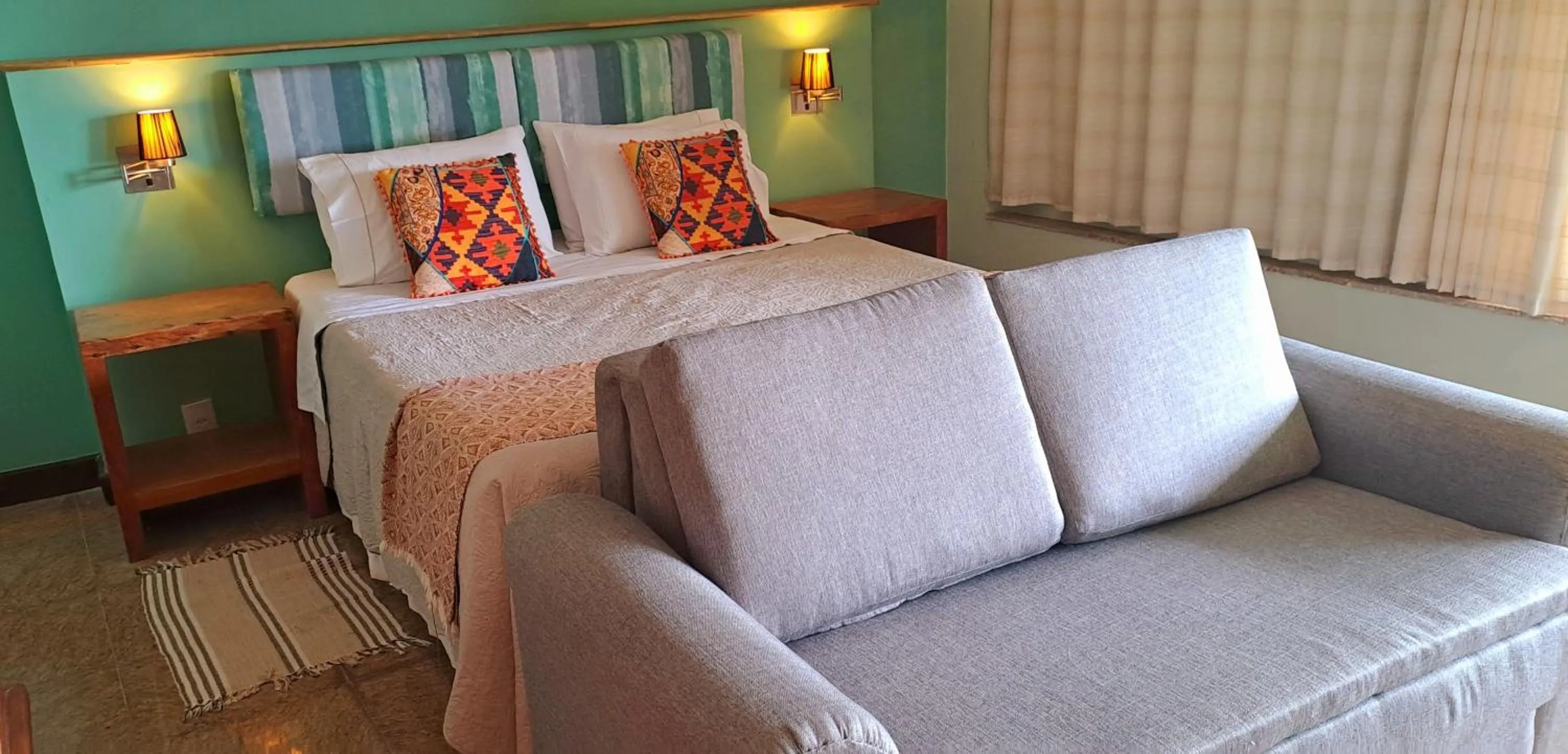Bedroom, Bed in Casa Verde Río