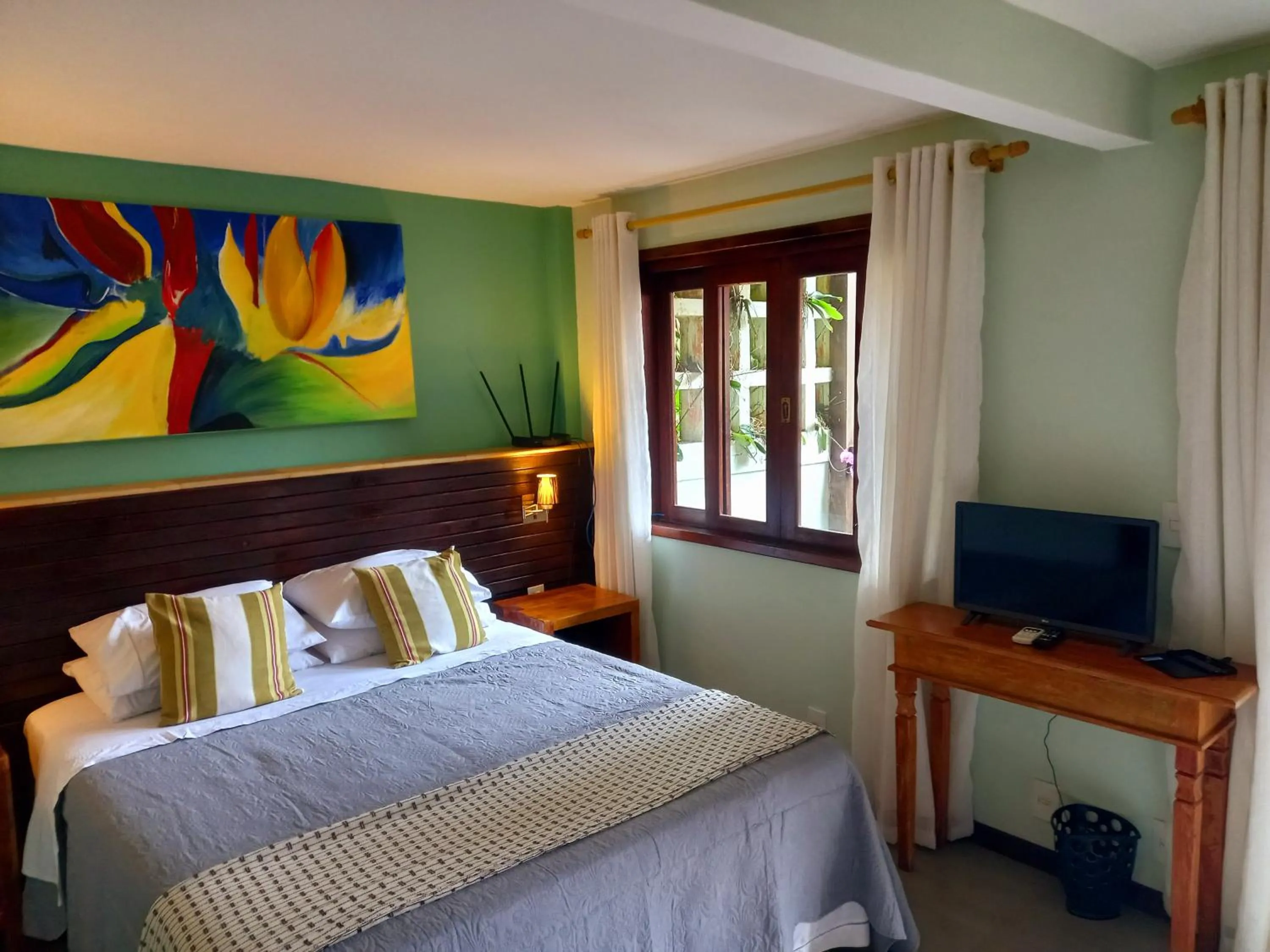 TV and multimedia, Bed in Casa Verde Río