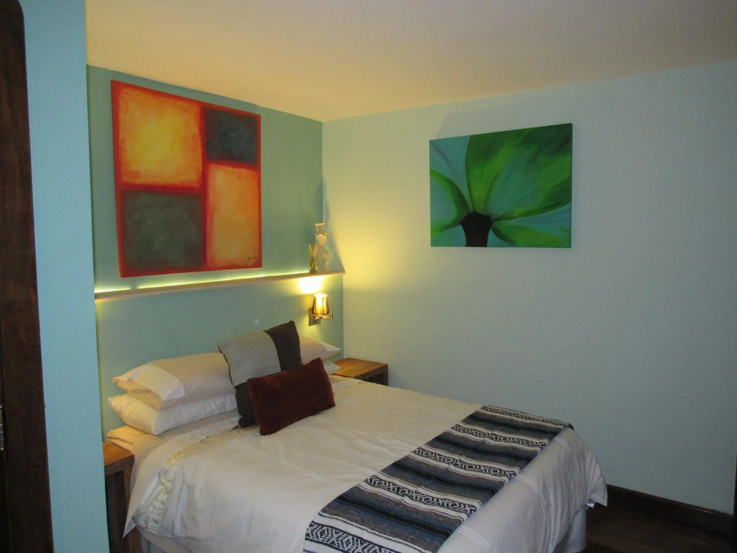 Bedroom, Bed in Casa Verde Río