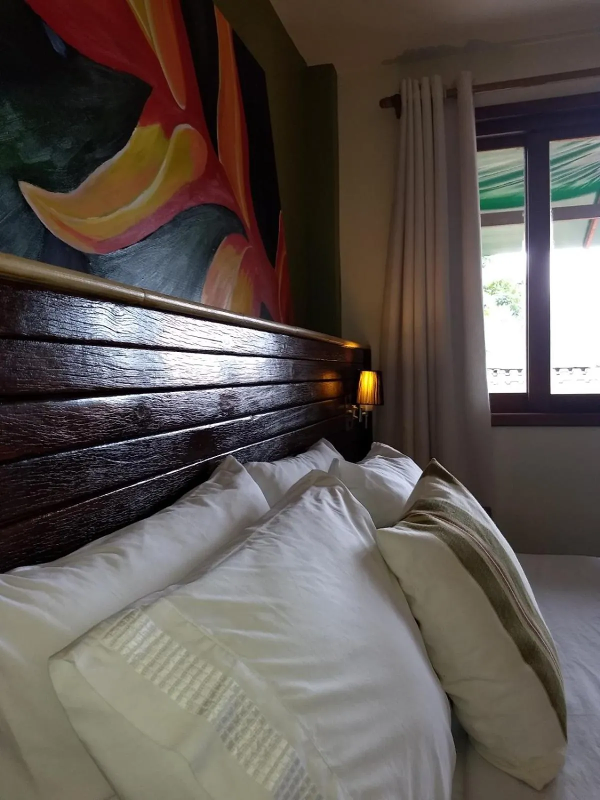 Bedroom, Bed in Casa Verde Río