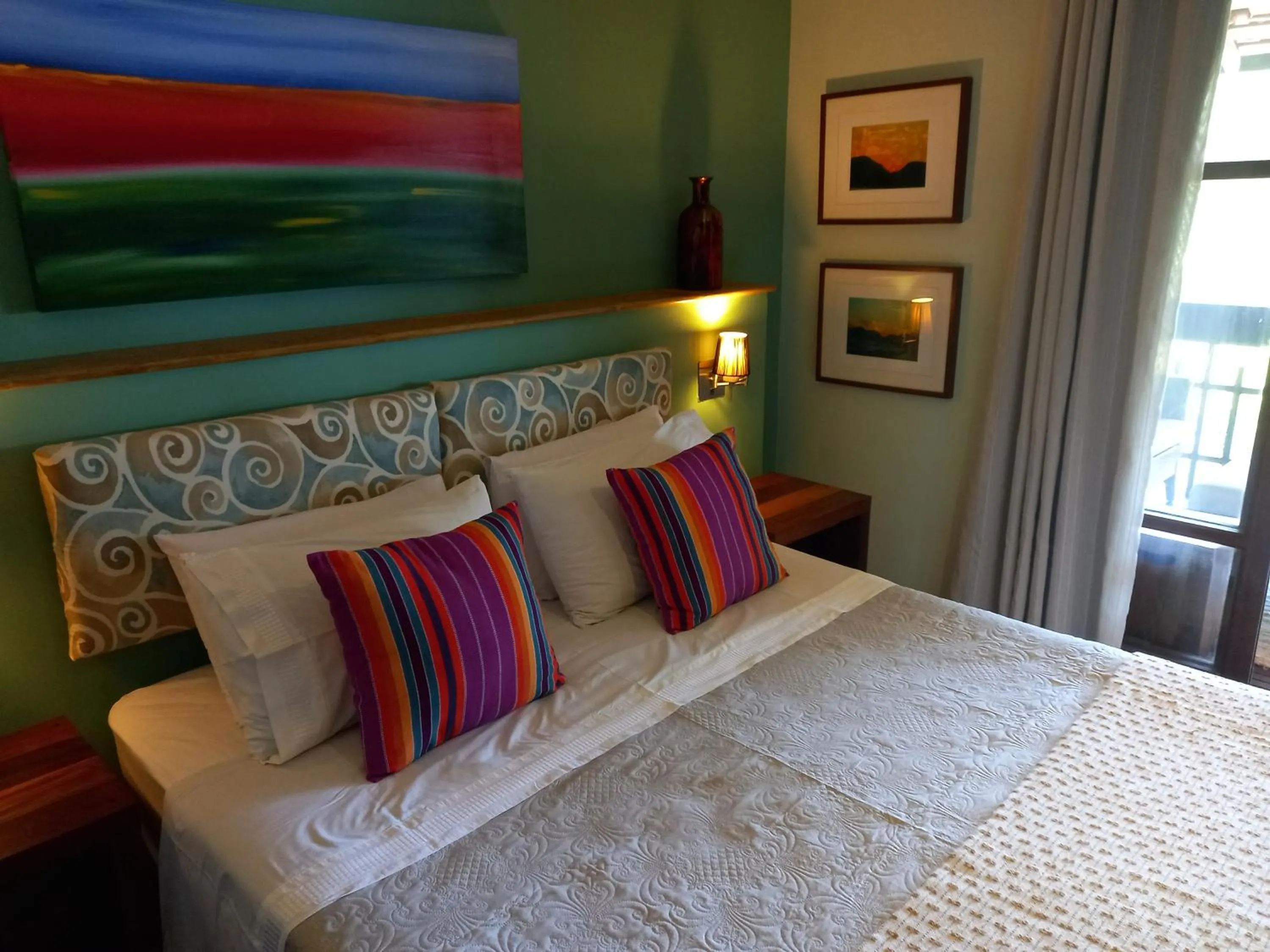 Bed in Casa Verde Río