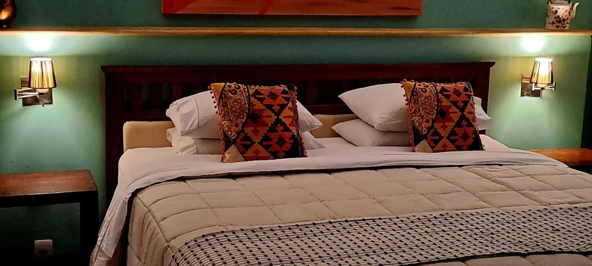 Bed in Casa Verde Río