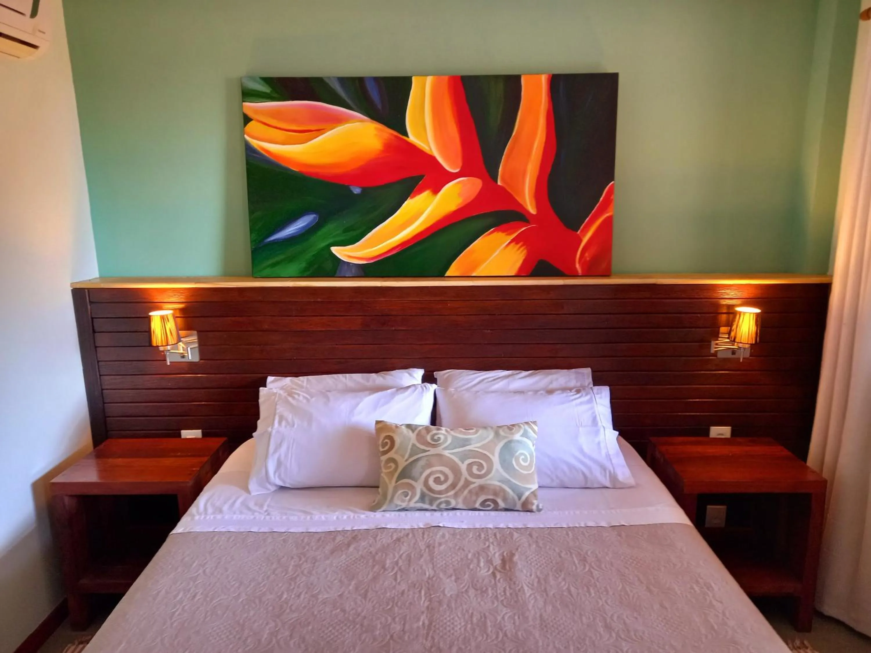 Bed in Casa Verde Río