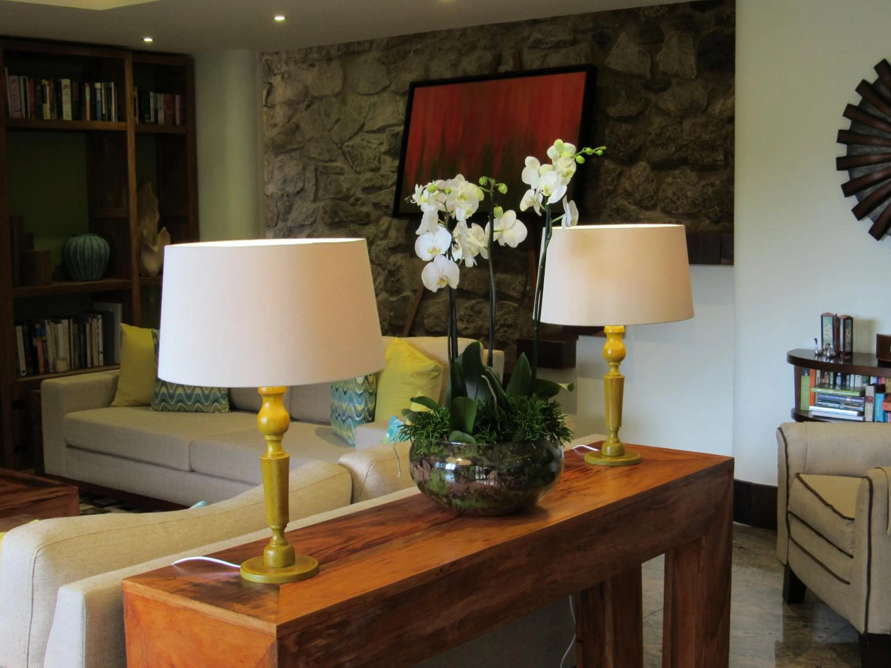 Living room in Casa Verde Río