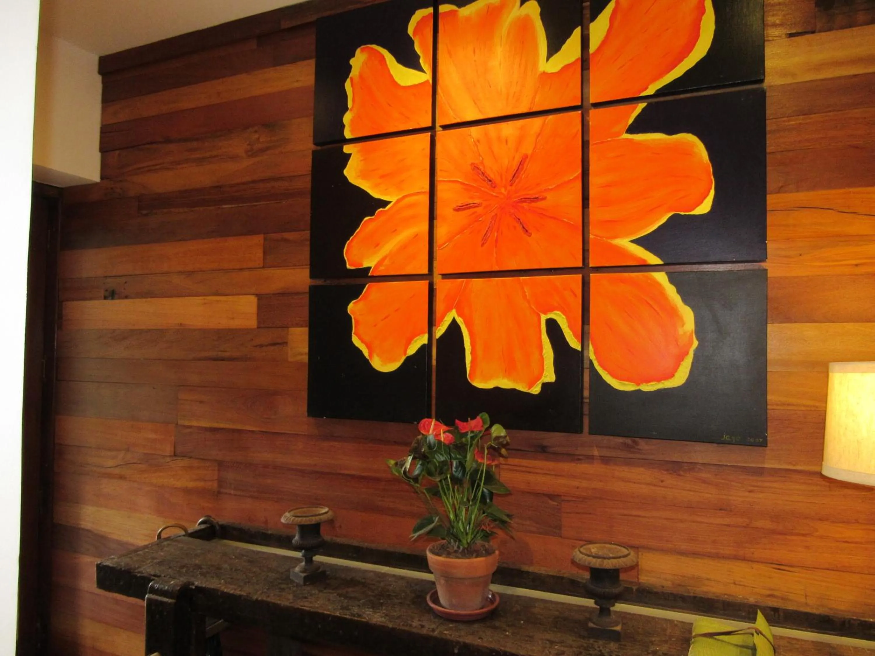 Lobby or reception in Casa Verde Río
