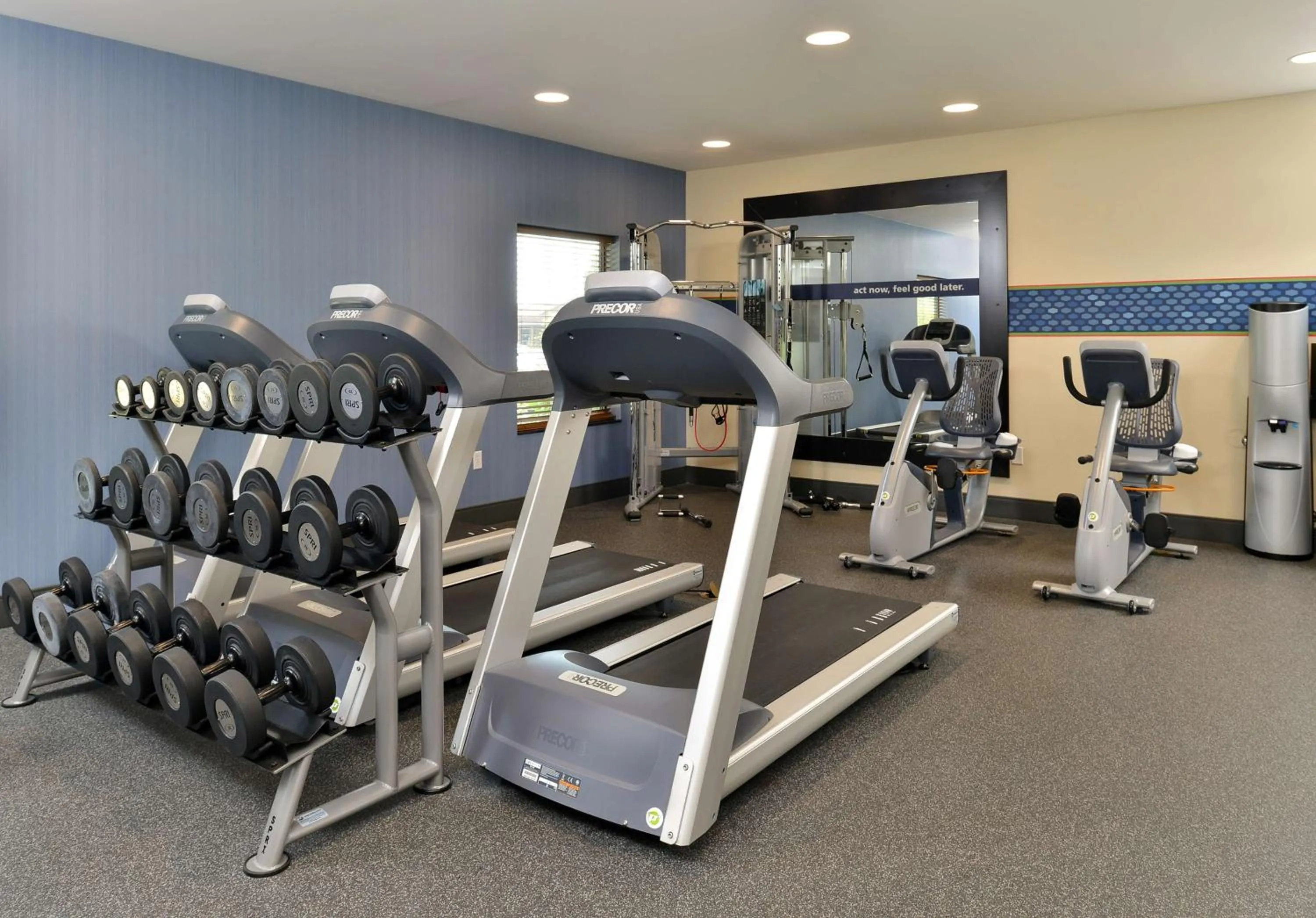 Fitness centre/facilities in Hampton Inn Iowa City/University Area