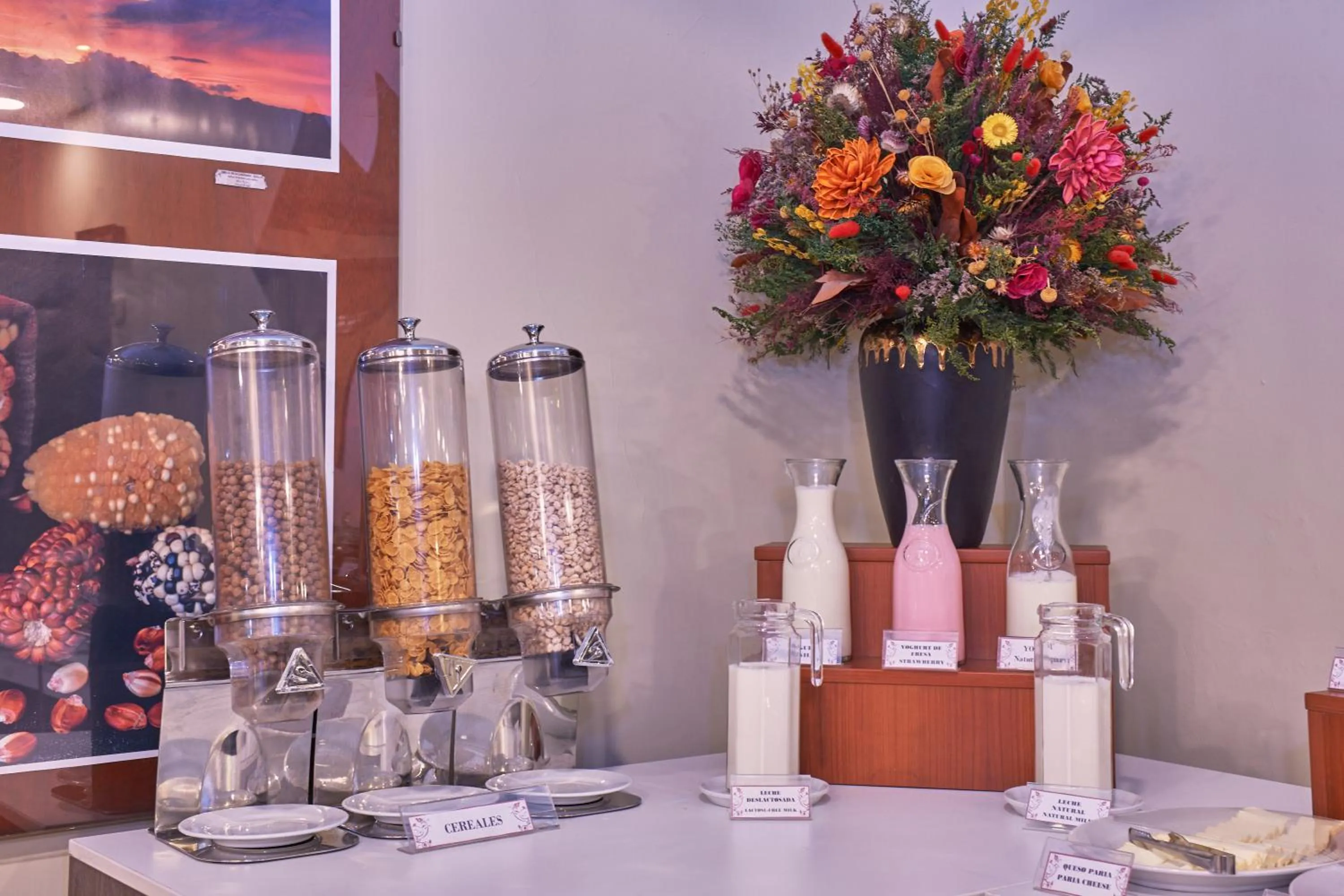 Food and drinks in Xima Arequipa Crismar