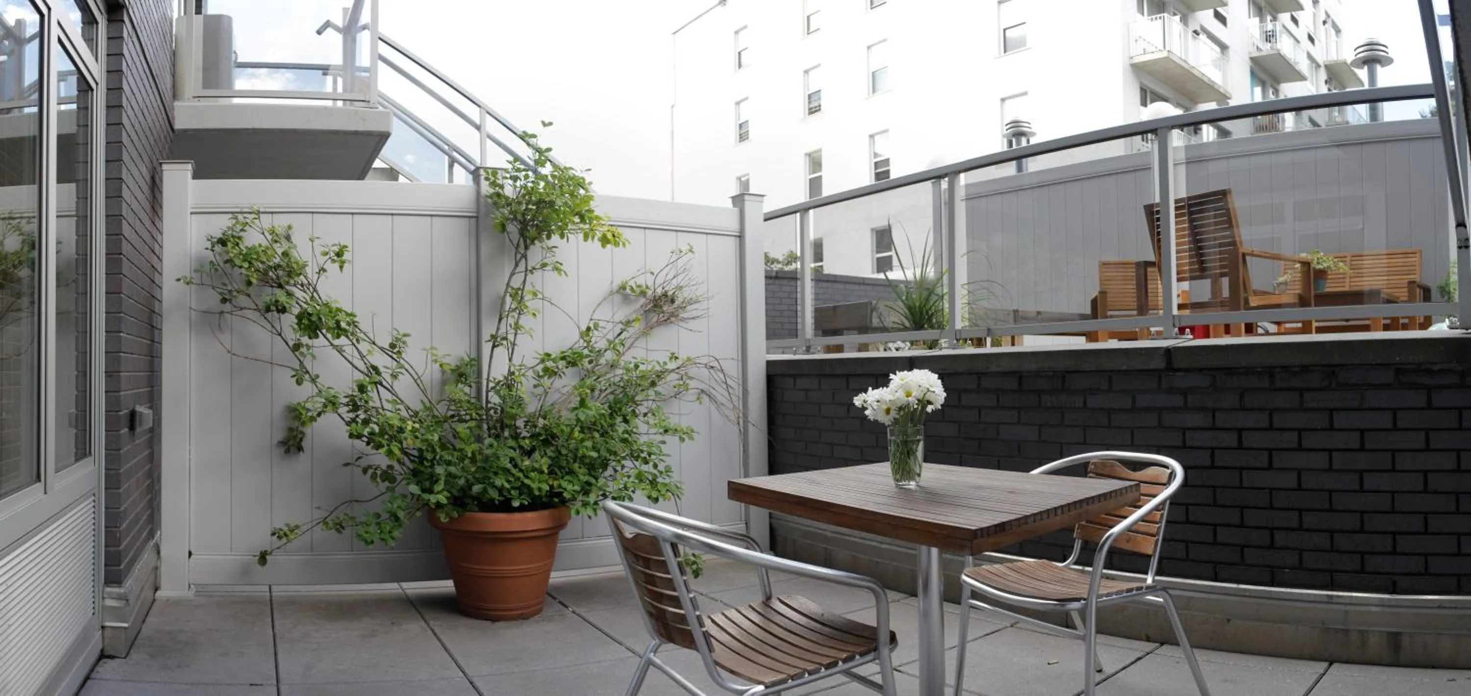 Patio in Sanctuary NYC Retreats