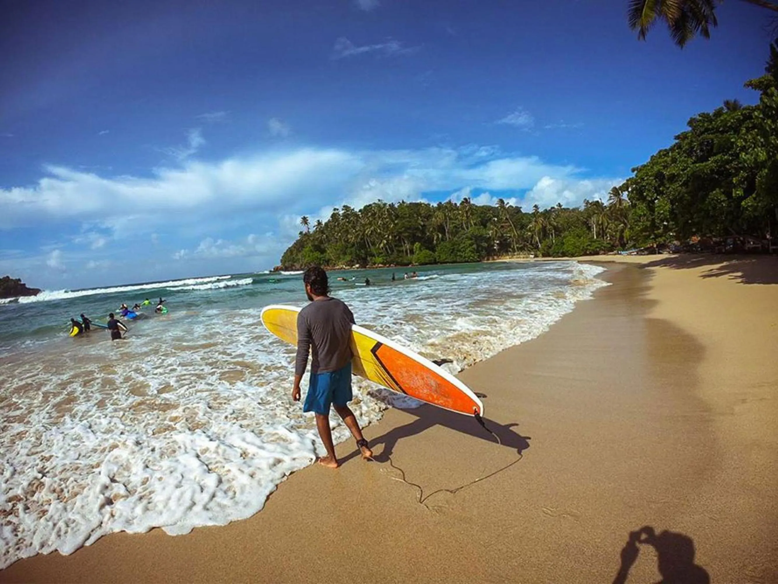 group of guests in Mama's Palace Hiriketiya