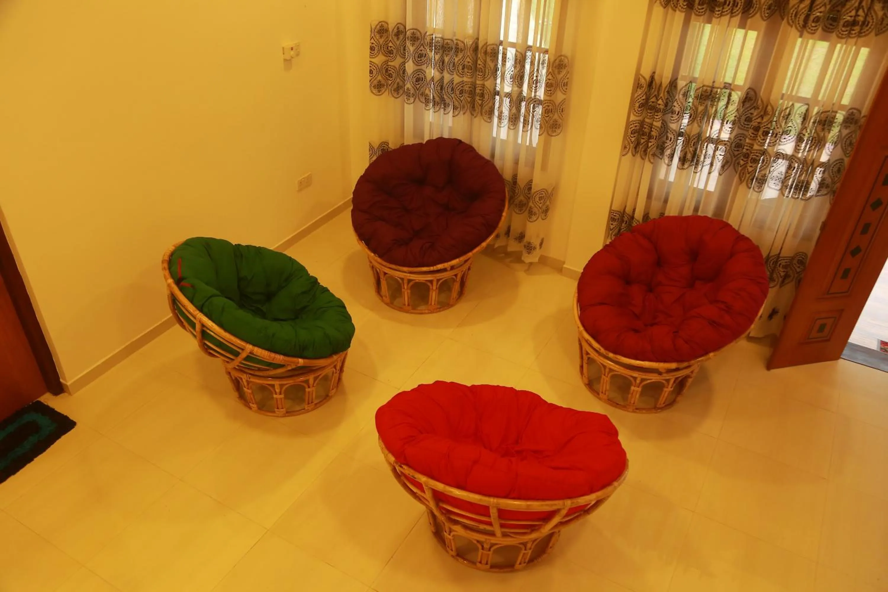 Living room in Mama's Palace Hiriketiya