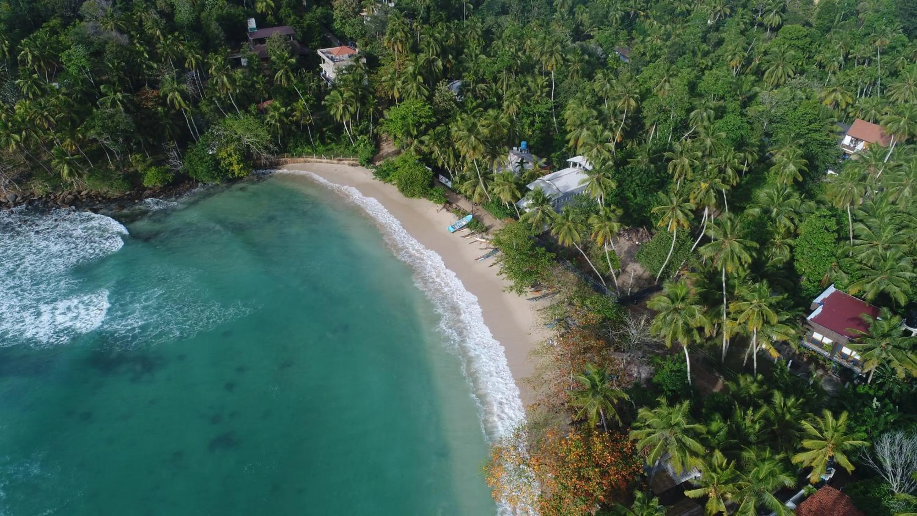 Beach in Mama's Palace Hiriketiya