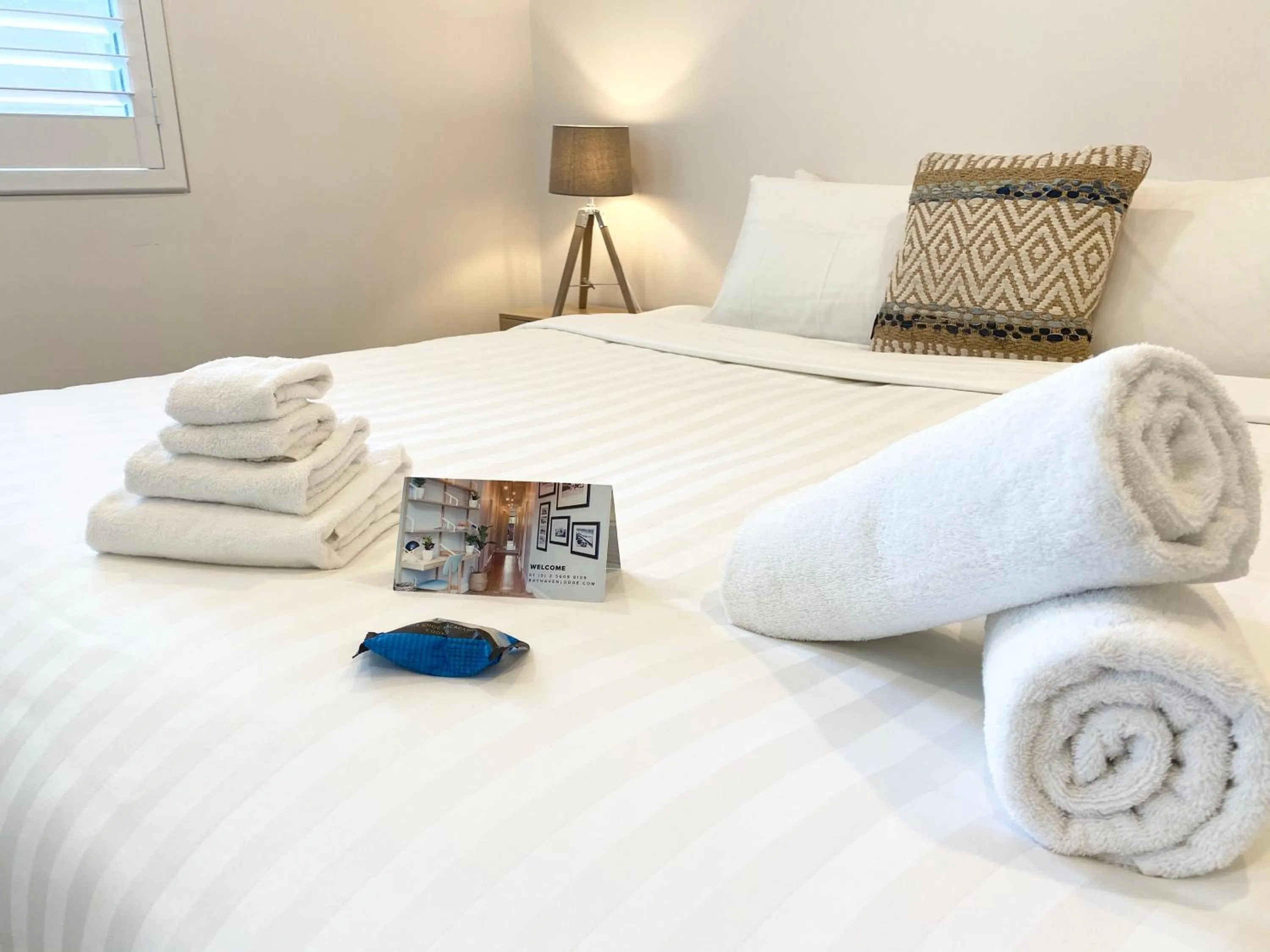 Bed in Bayhaven Lodge