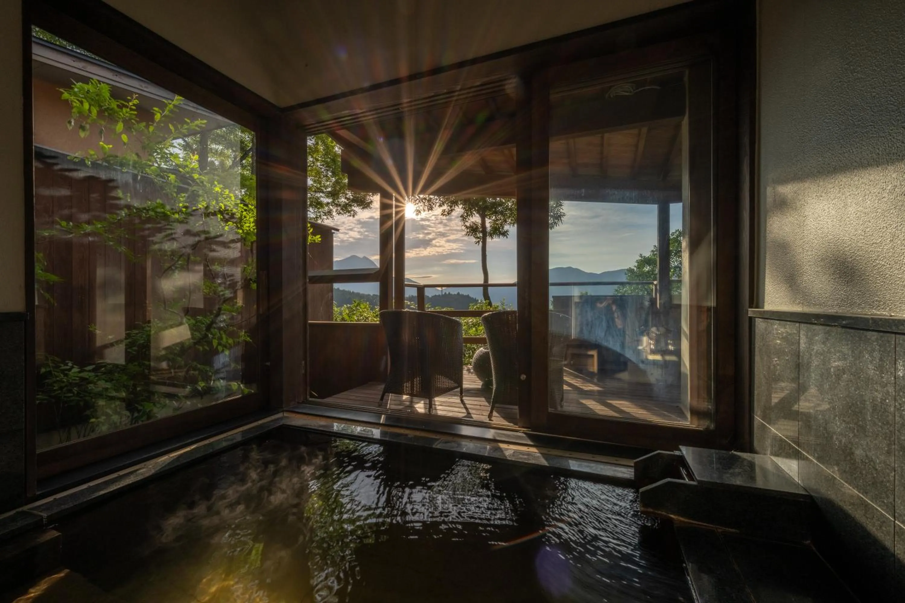 Natural landscape in Kusayane no yado Ryunohige