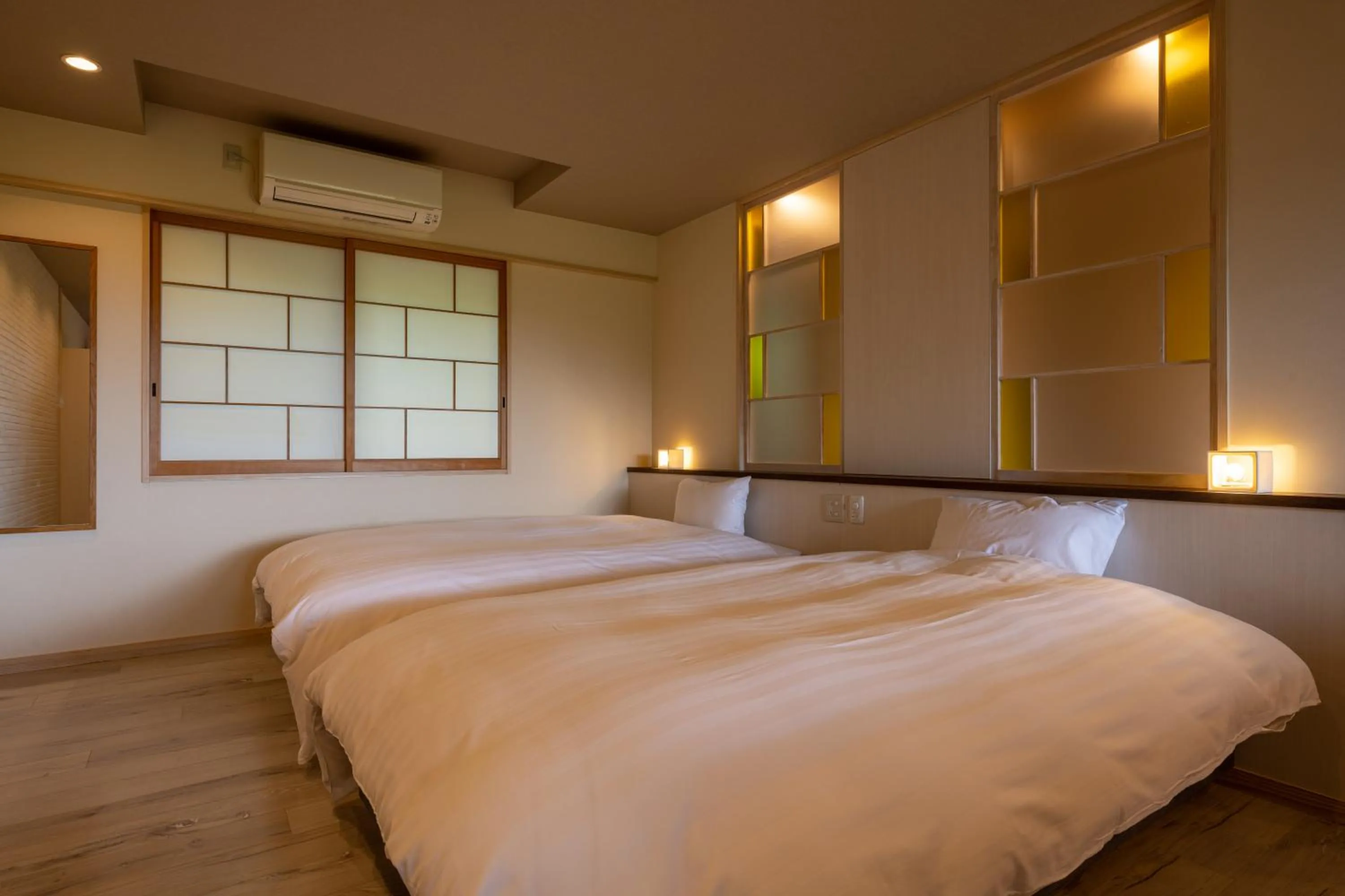 Bed in Kusayane no yado Ryunohige