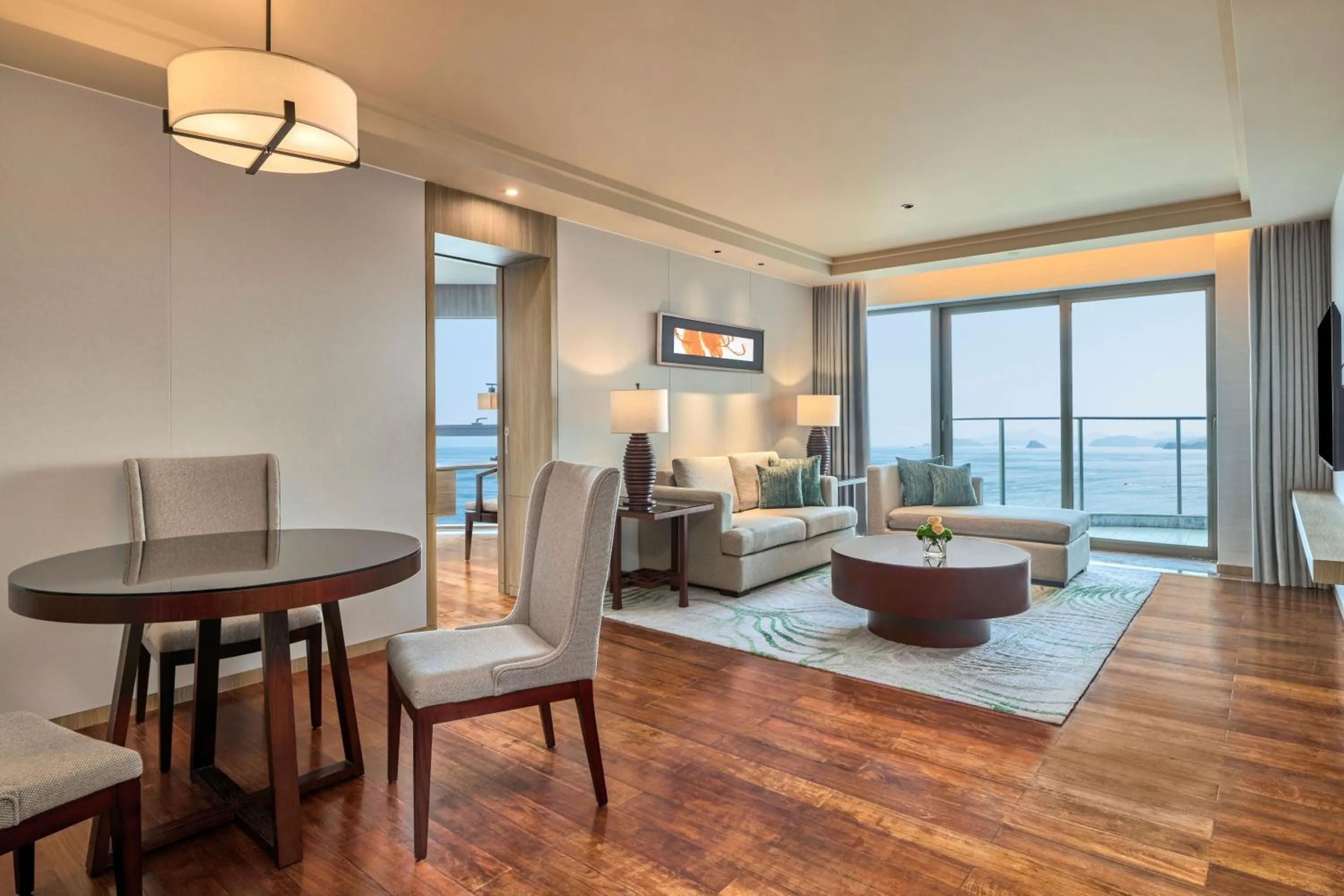 Living room in Shenzhen Dameisha Kingkey Palace Hotel