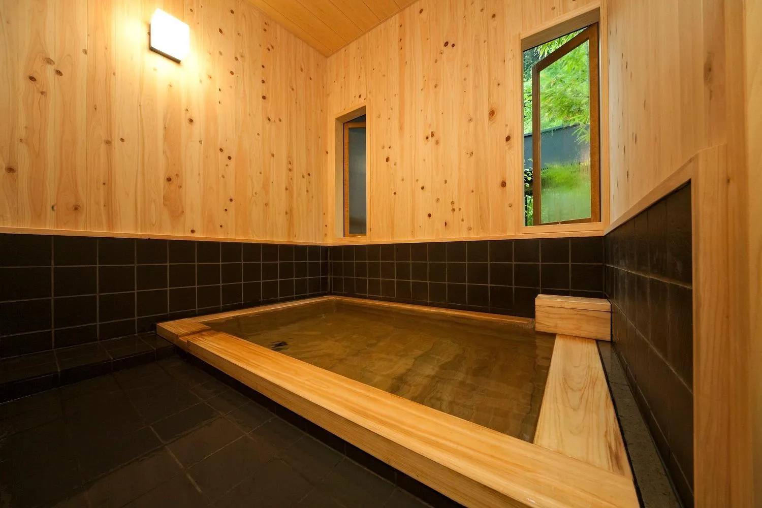 Hot Spring Bath in Nihon-no-Ashitaba