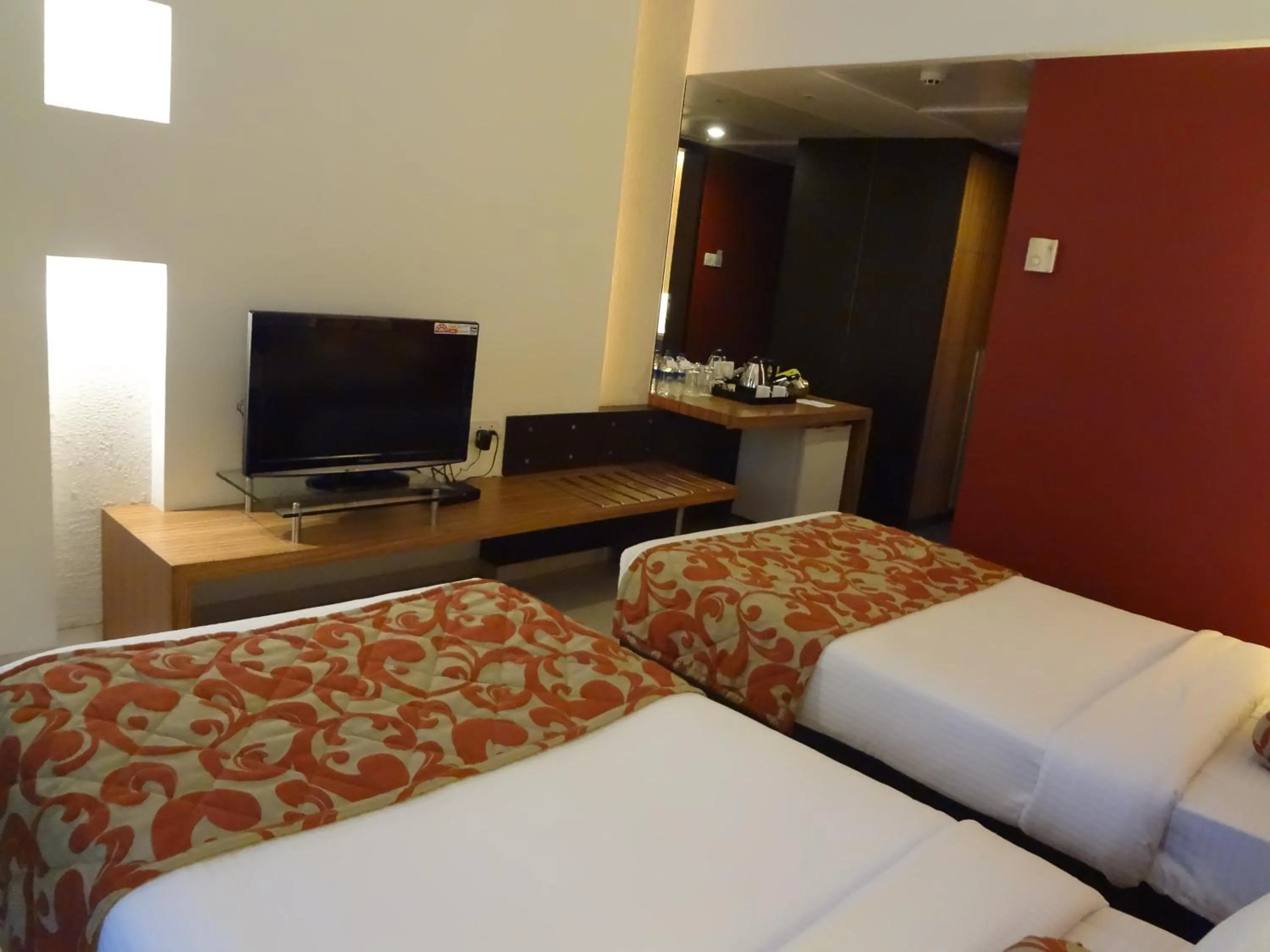 Decorative detail in Hotel Satkar Residency