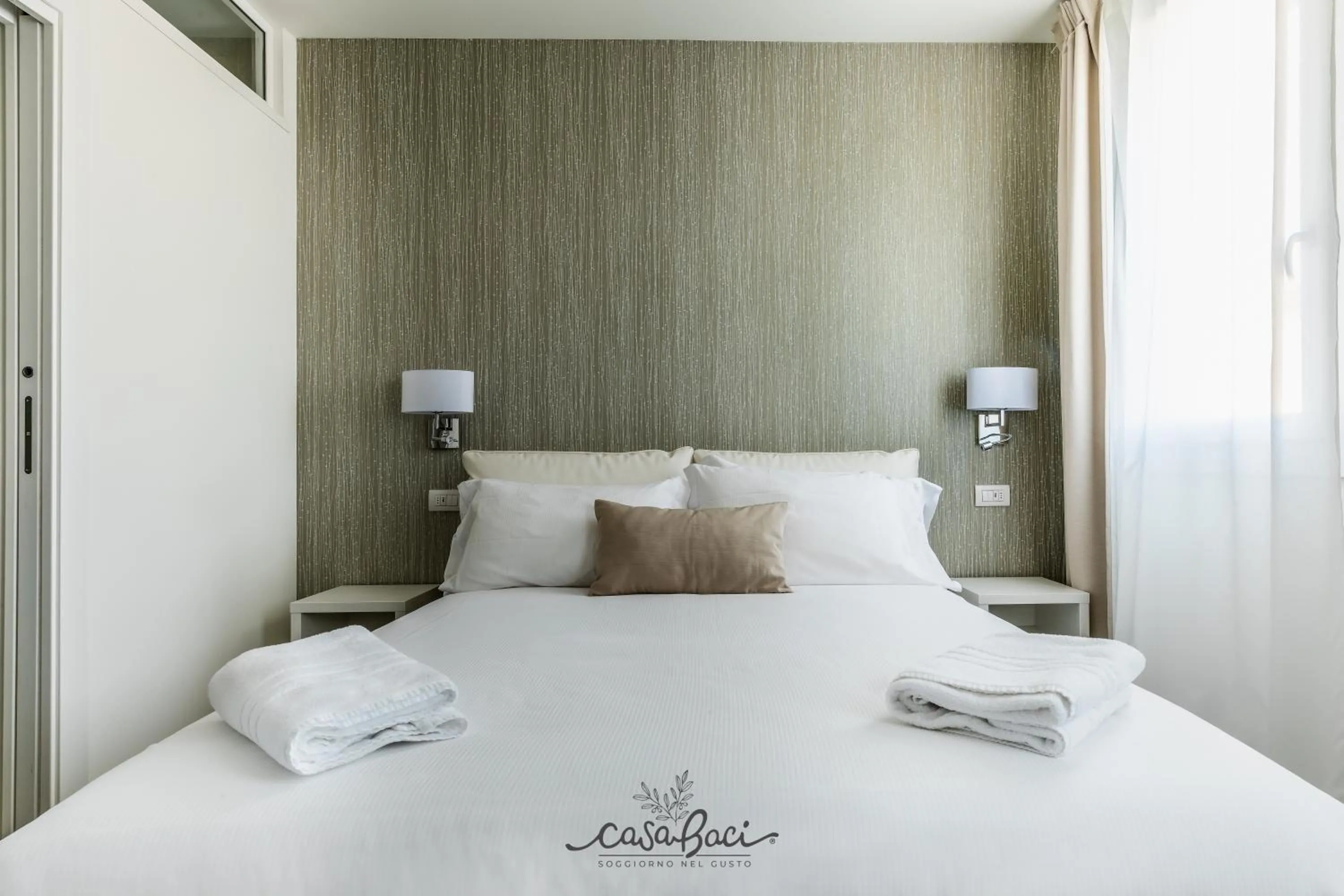 Bedroom, Bed in CASA BACI - Soggiorno nel Gusto