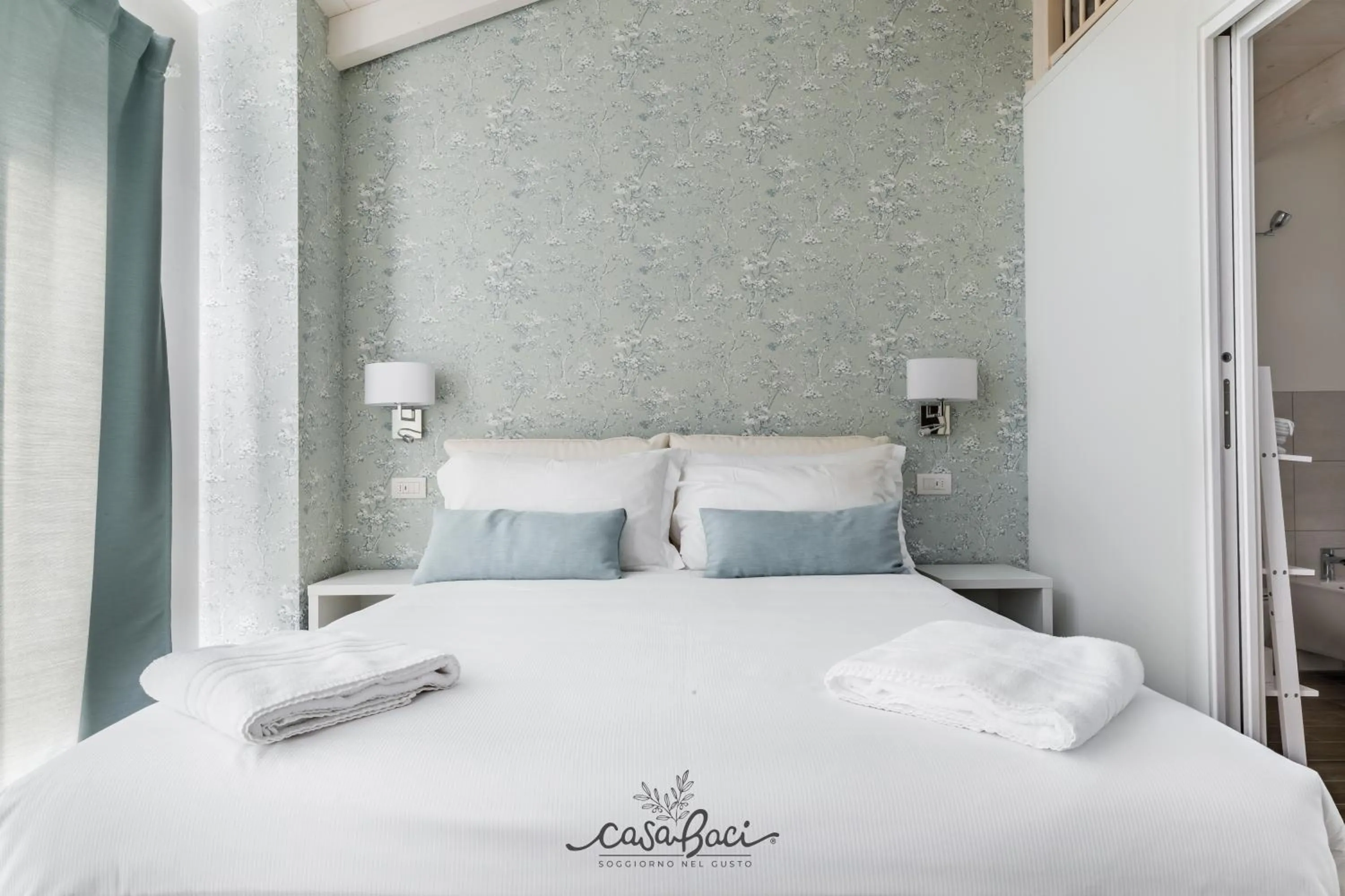 Bedroom, Bed in CASA BACI - Soggiorno nel Gusto