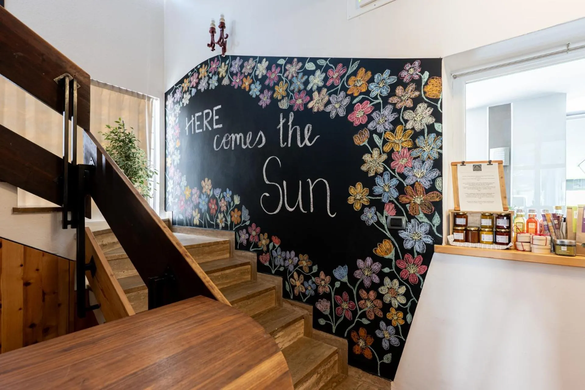 Lobby or reception in Gasthof Salurn