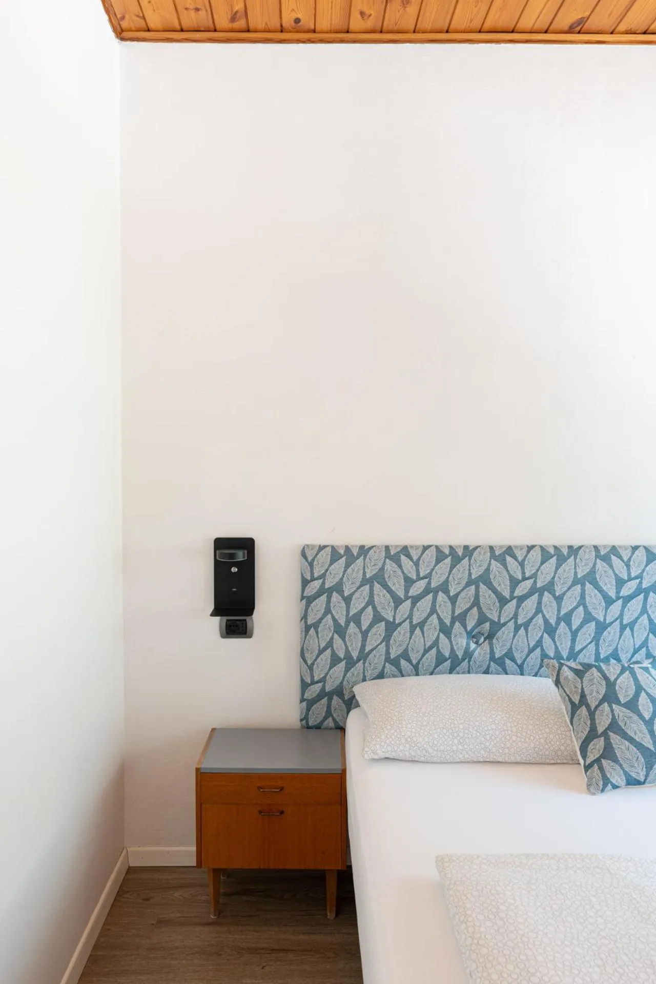 Decorative detail, Bed in Gasthof Salurn