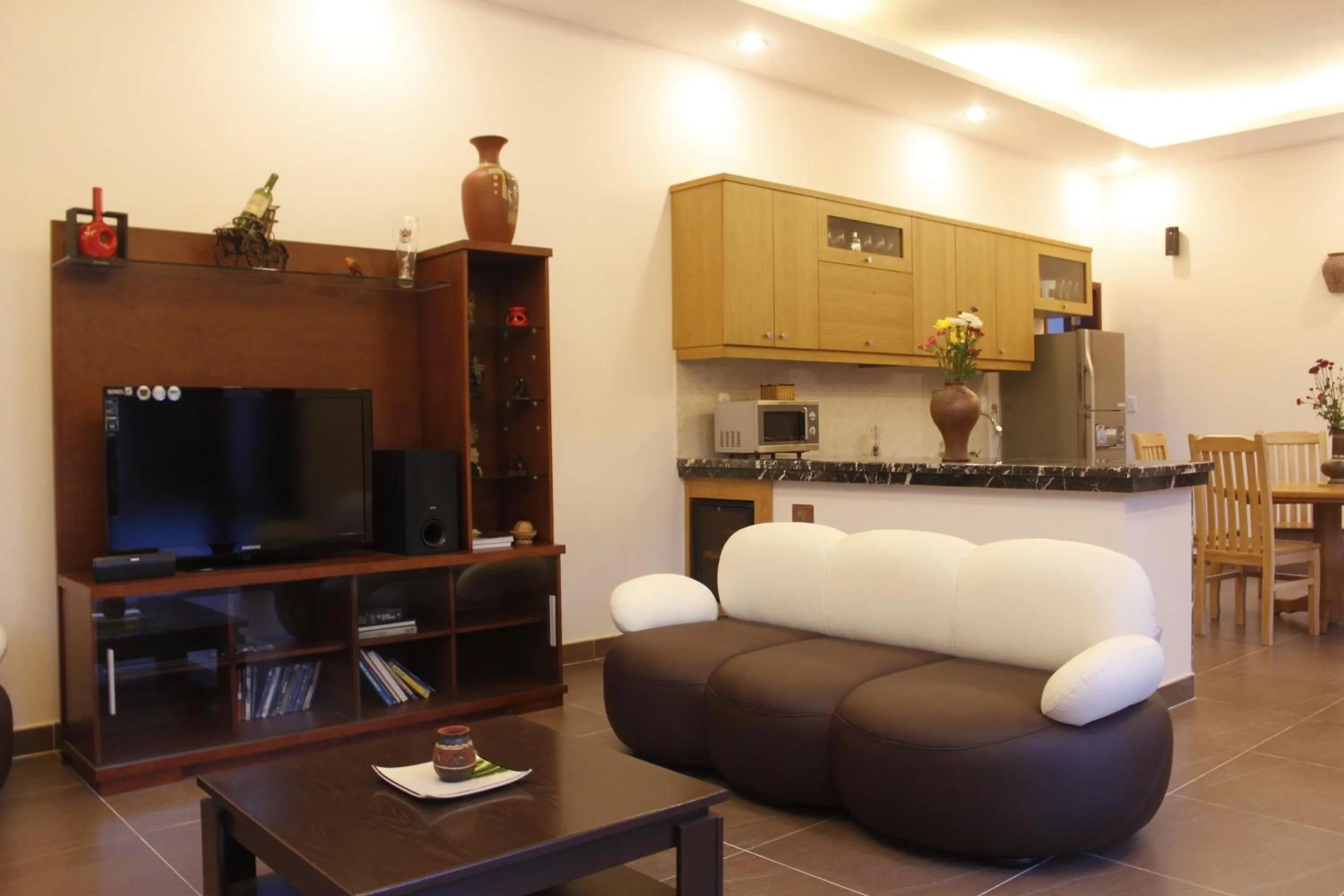 Living room in Phu Quoc Private Villa