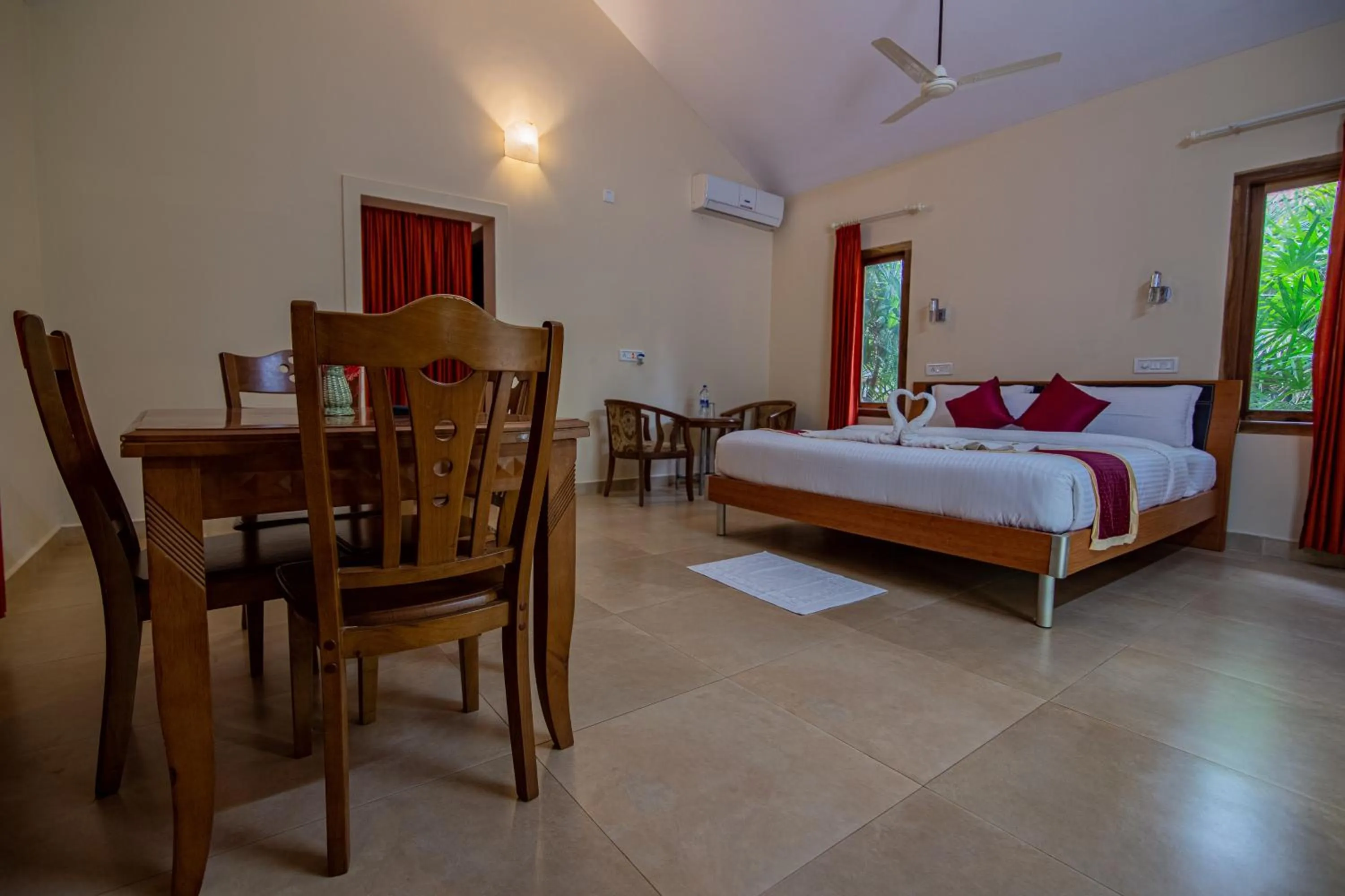 Photo of the whole room, Bed in Orchid Trails Resort