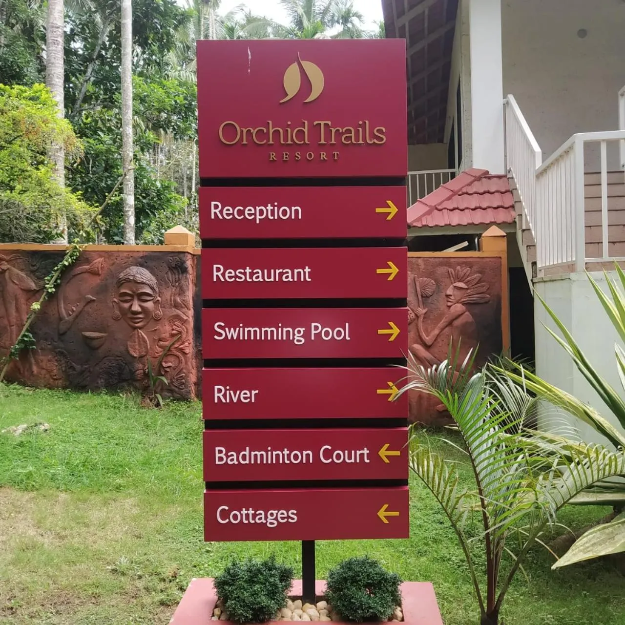 Logo/Certificate/Sign in Orchid Trails Resort