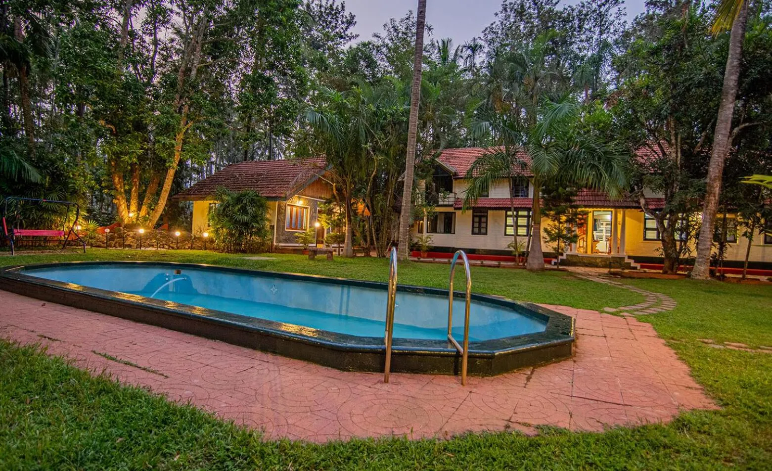 Swimming pool in Orchid Trails Resort
