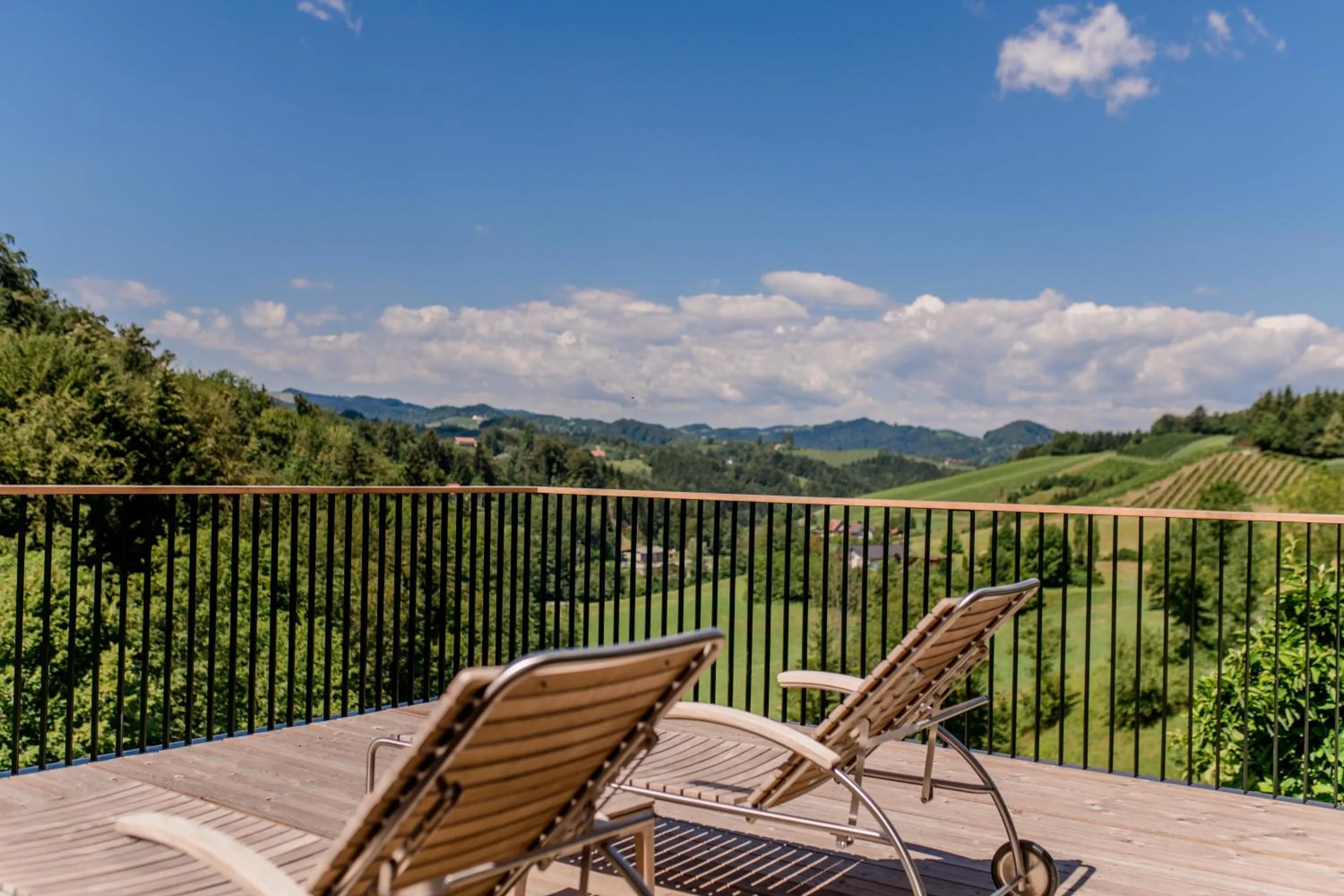 View (from property/room) in Landgut am Pößnitzberg