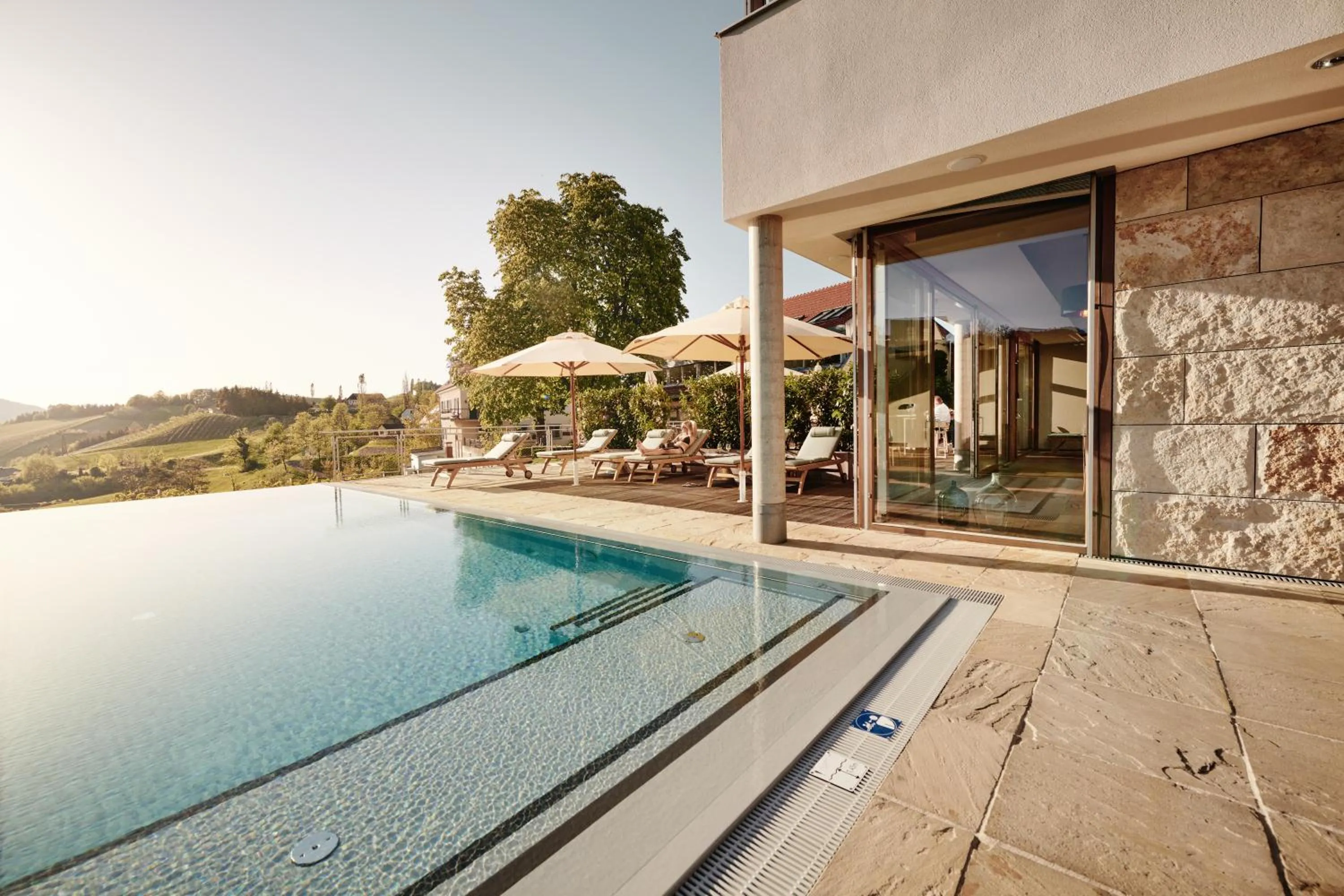 Balcony/Terrace in Landgut am Pößnitzberg
