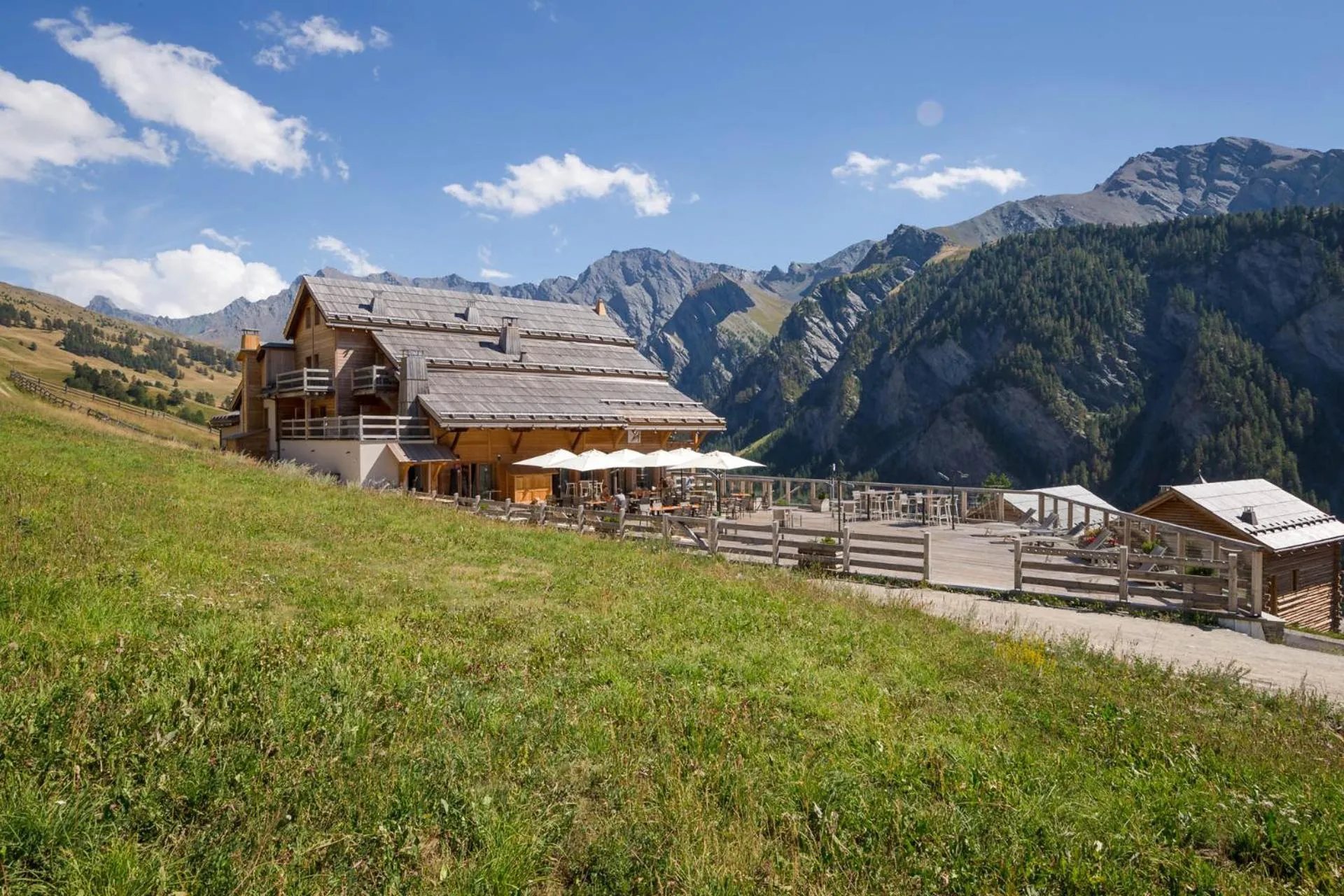 Property building in Hôtel & Spa L'Alta Peyra