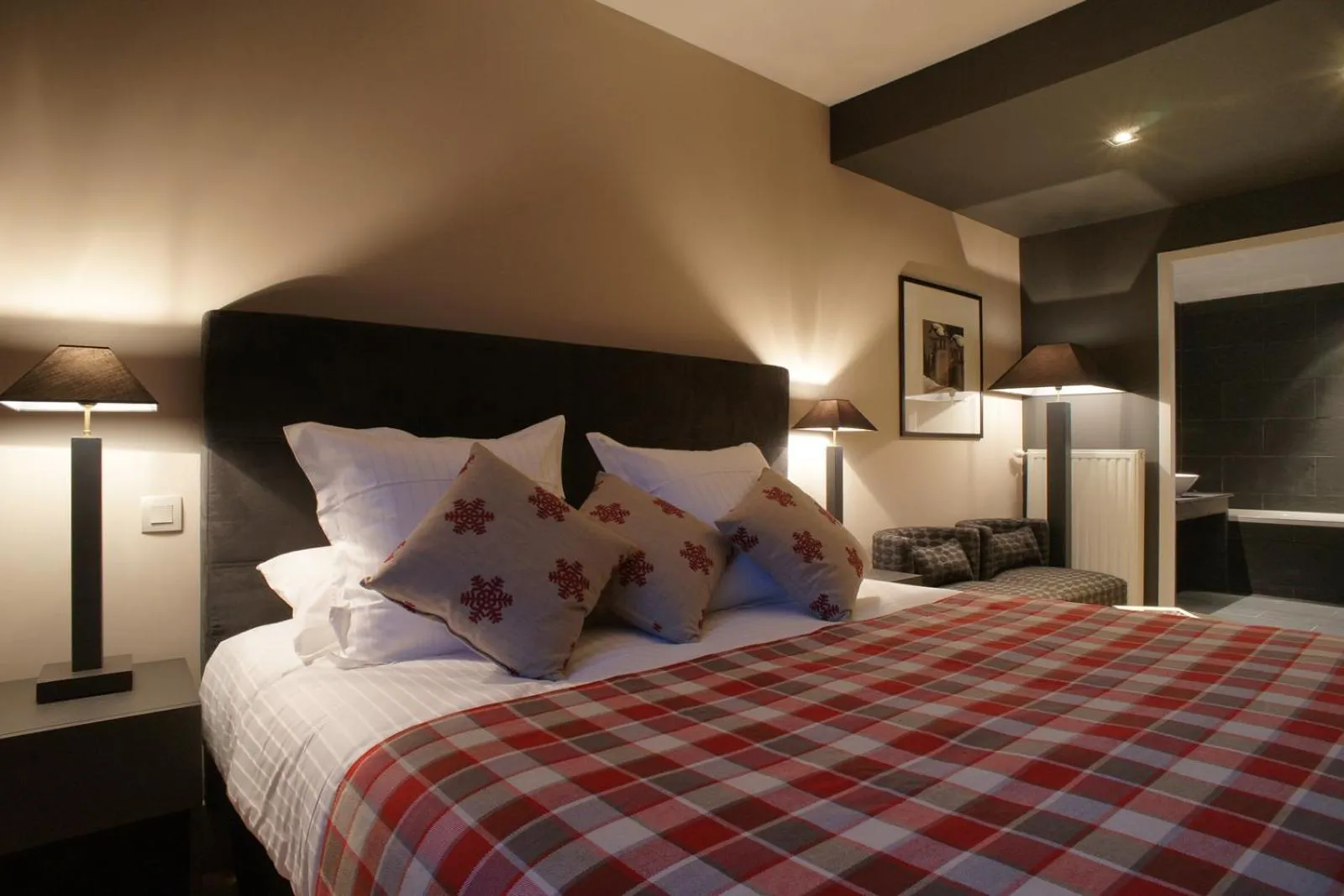 Bedroom in Hôtel & Spa L'Alta Peyra