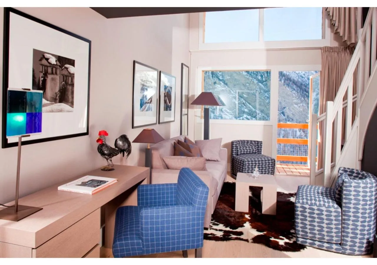 Bedroom in Hôtel & Spa L'Alta Peyra