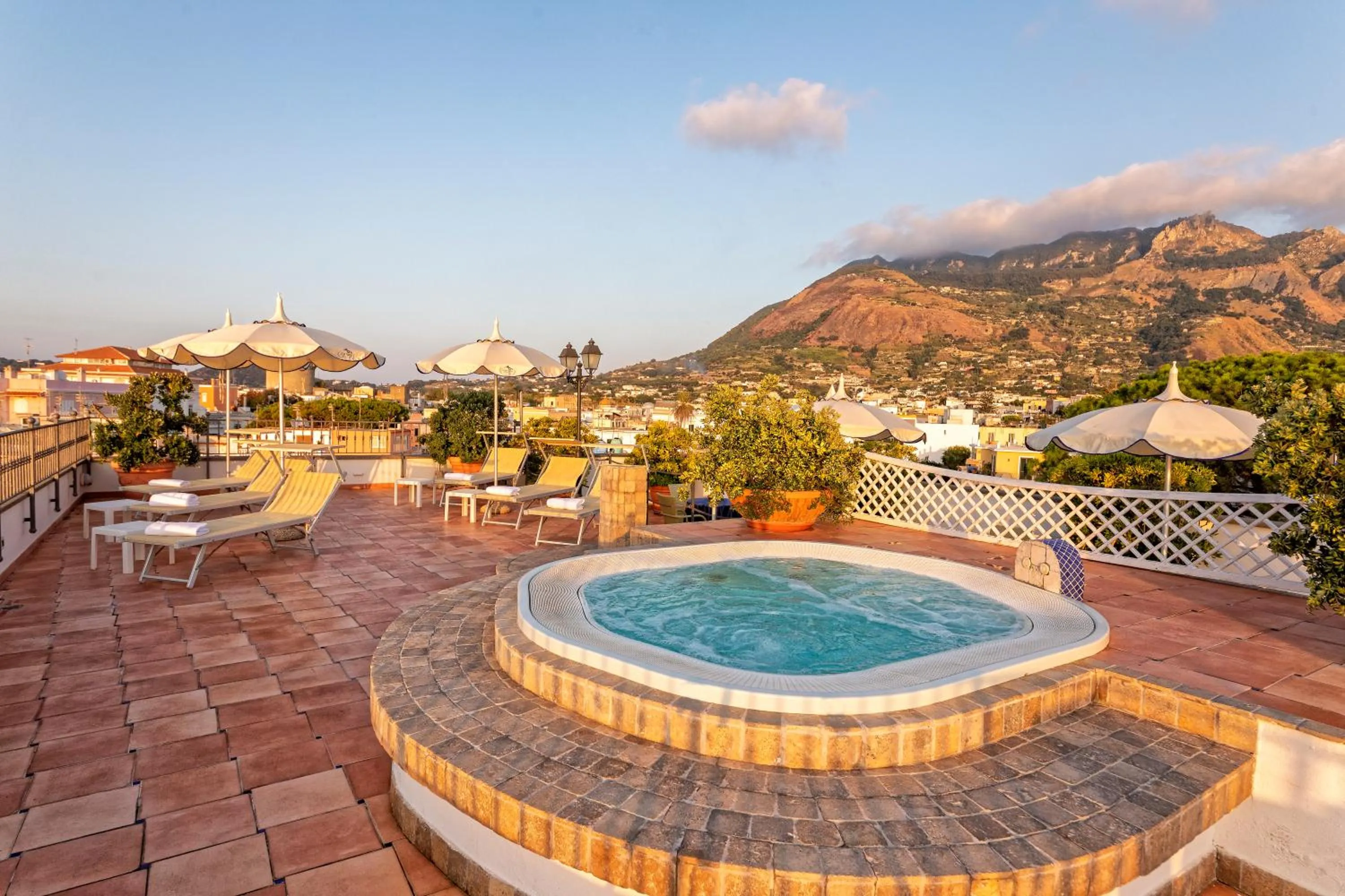 Solarium in Hotel Nettuno