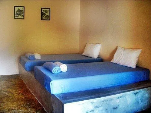 Bed in The Natural Yurt Resort @ Khao Kho