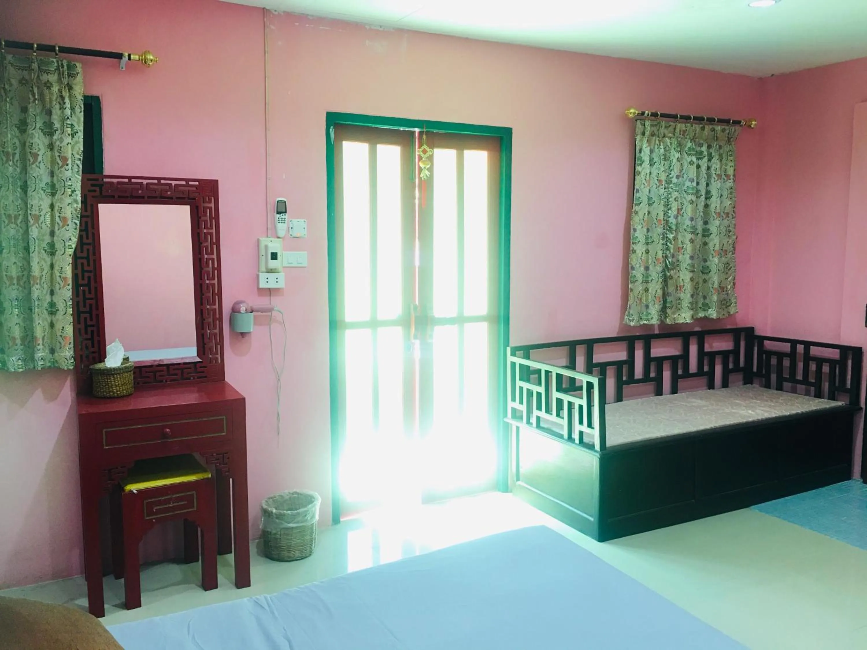 Bed in The Natural Yurt Resort @ Khao Kho