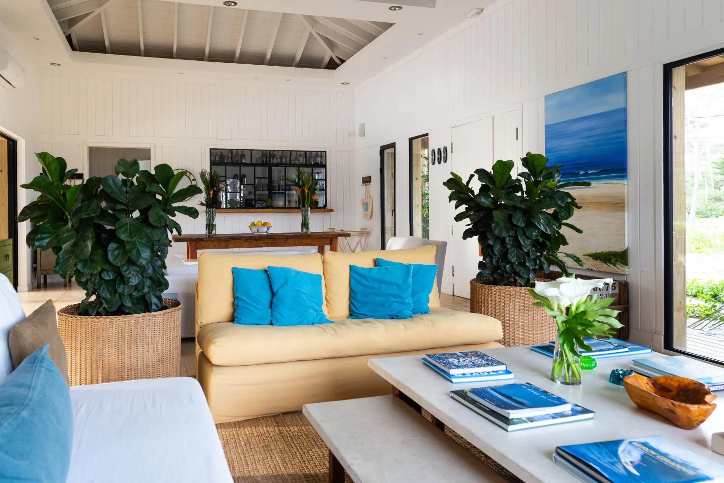 Living room in Casa Flor