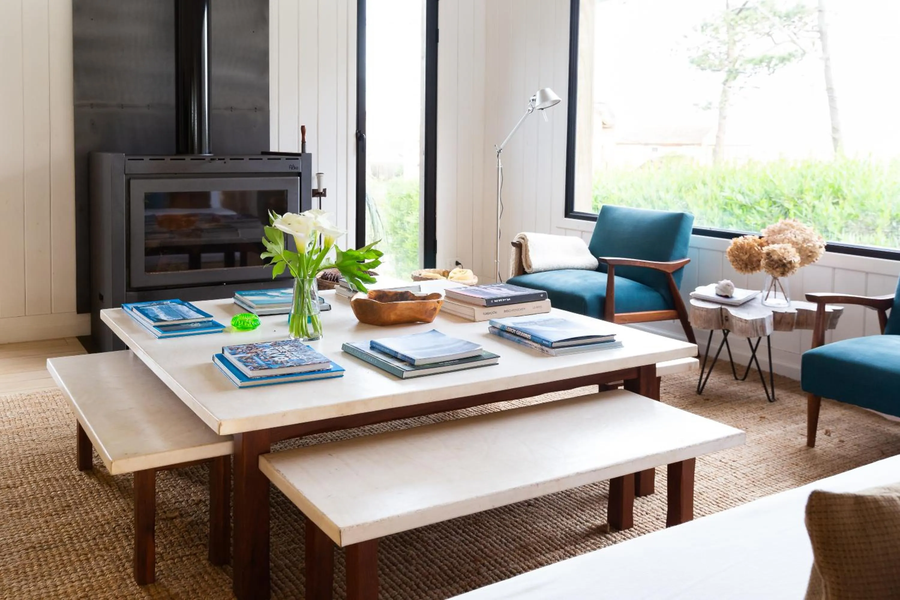 Living room in Casa Flor