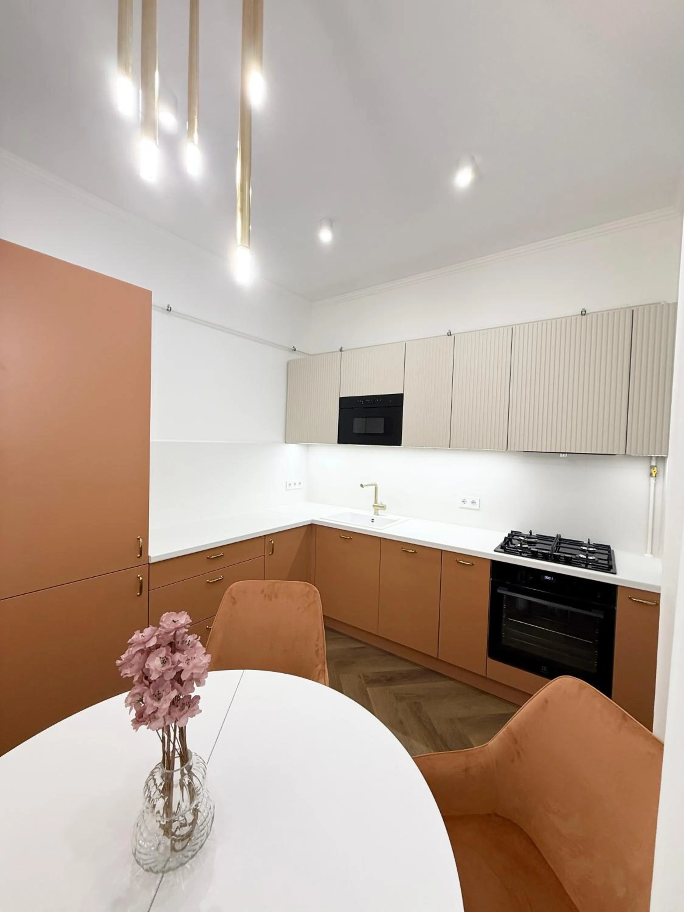 Kitchen or kitchenette in Mirage Medic Hotel